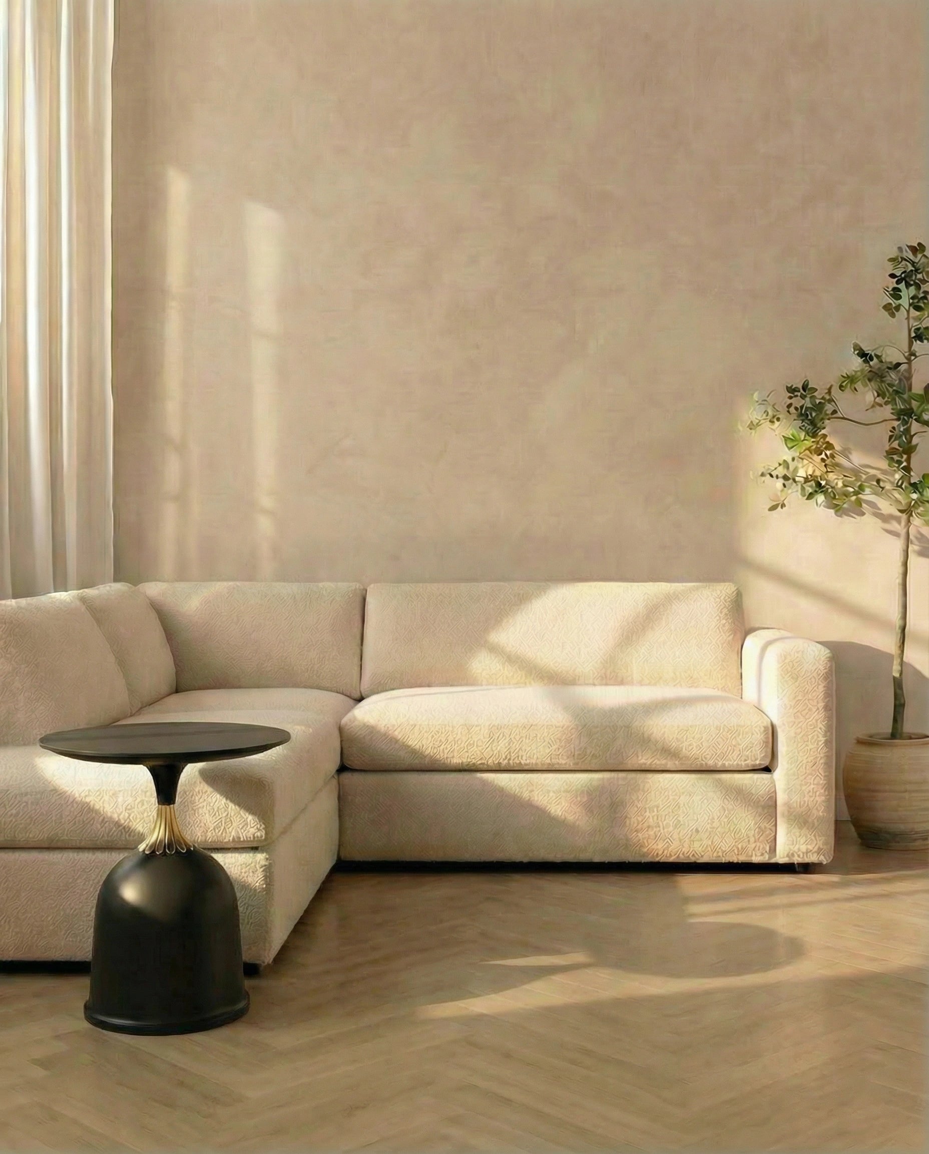 Solis Black Accent Table