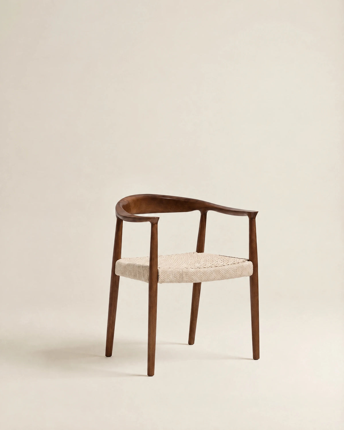 Soren artisan rubberwood dining chair