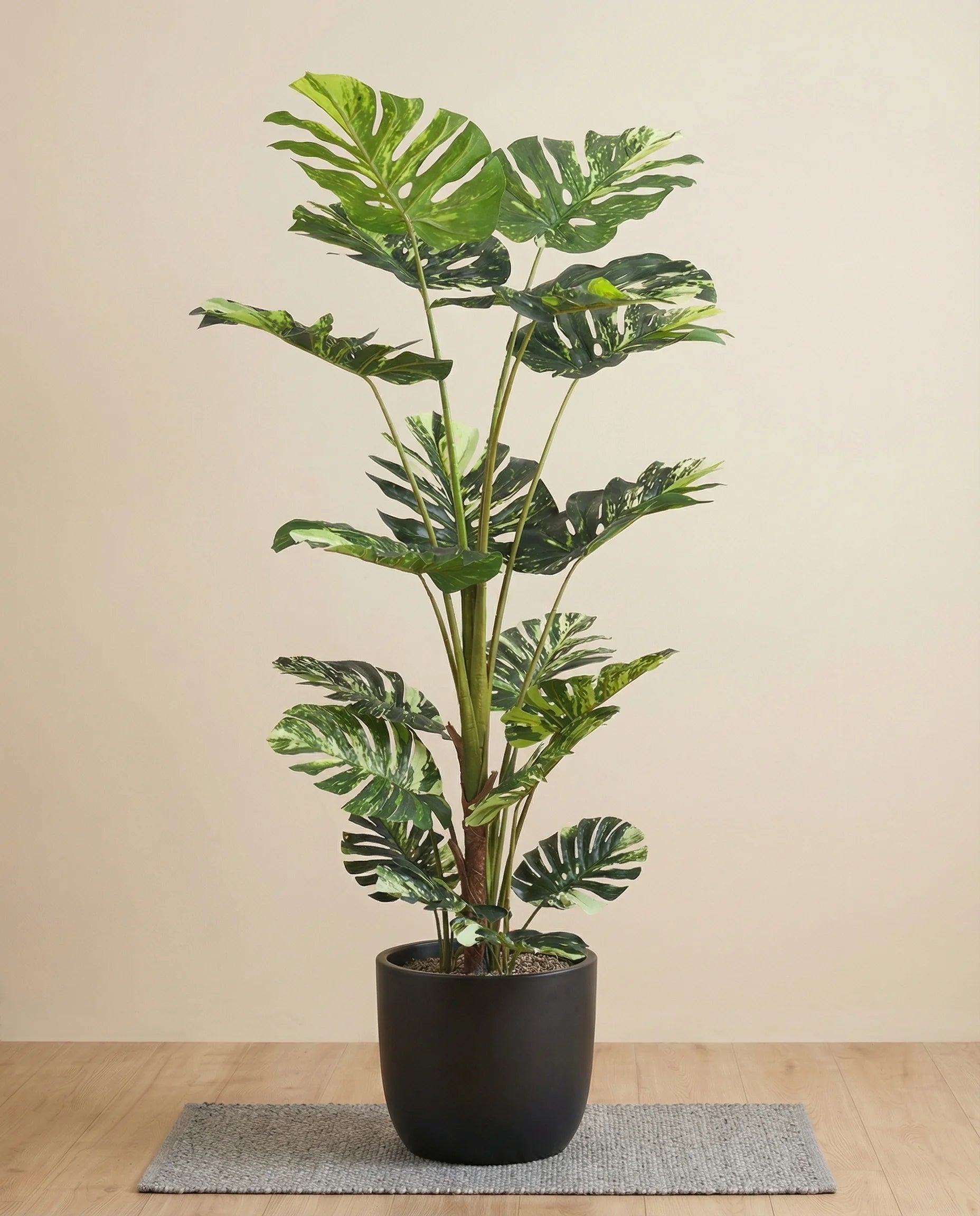Tropical monstera Borsigiana artificial plant