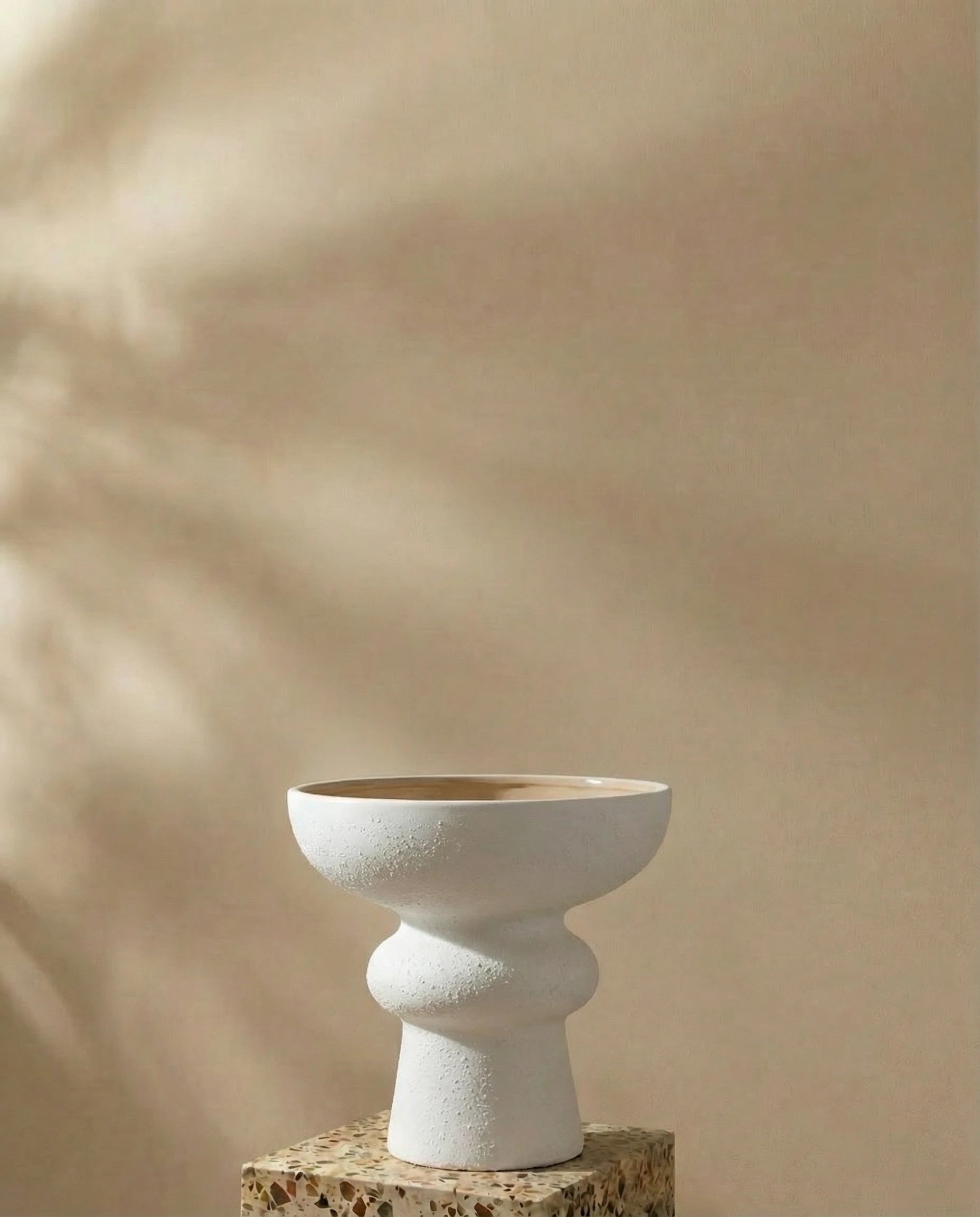 Victoria Ceramic Pedestal Vase