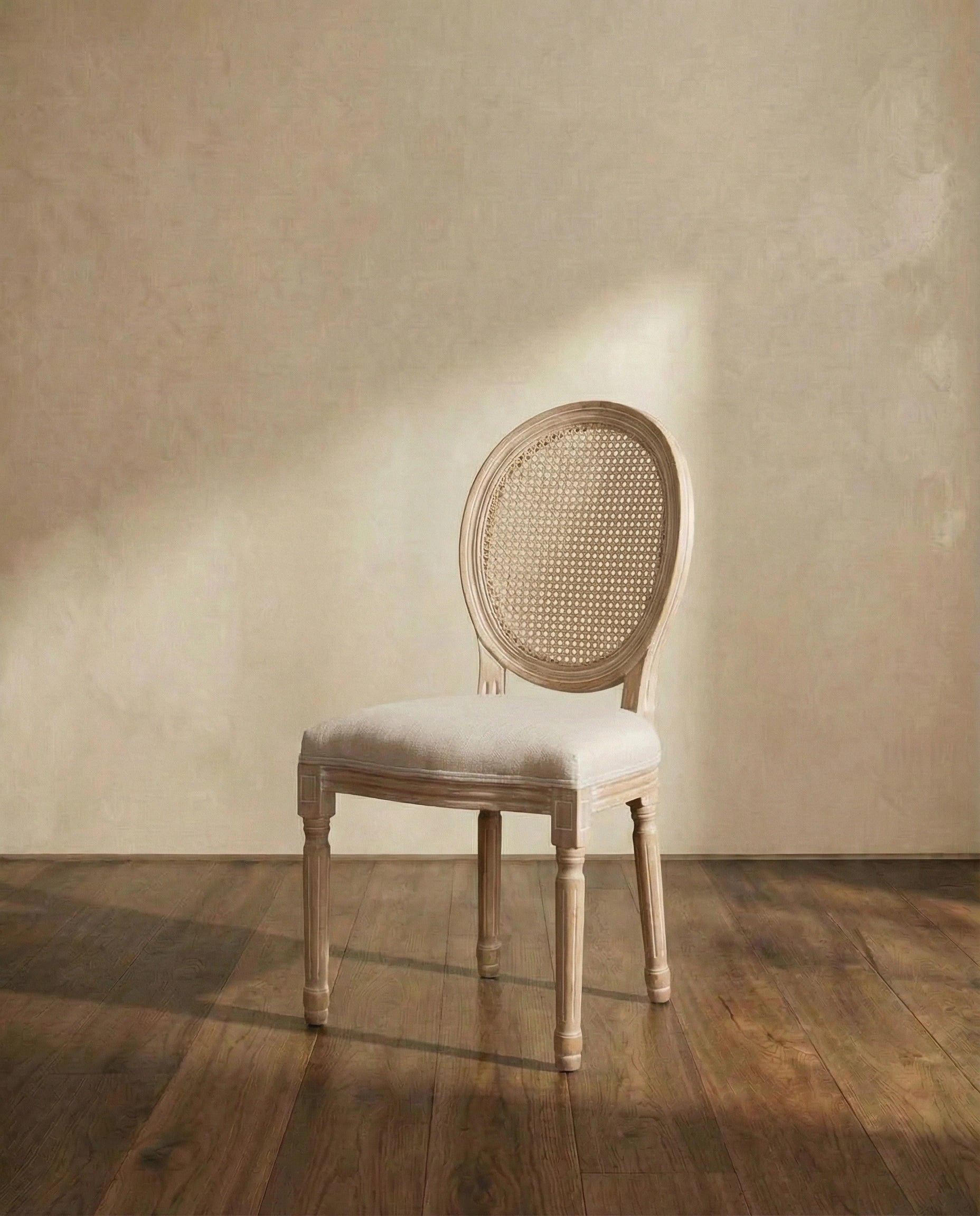 Victoria Classic Oval Rattan Dining Chair