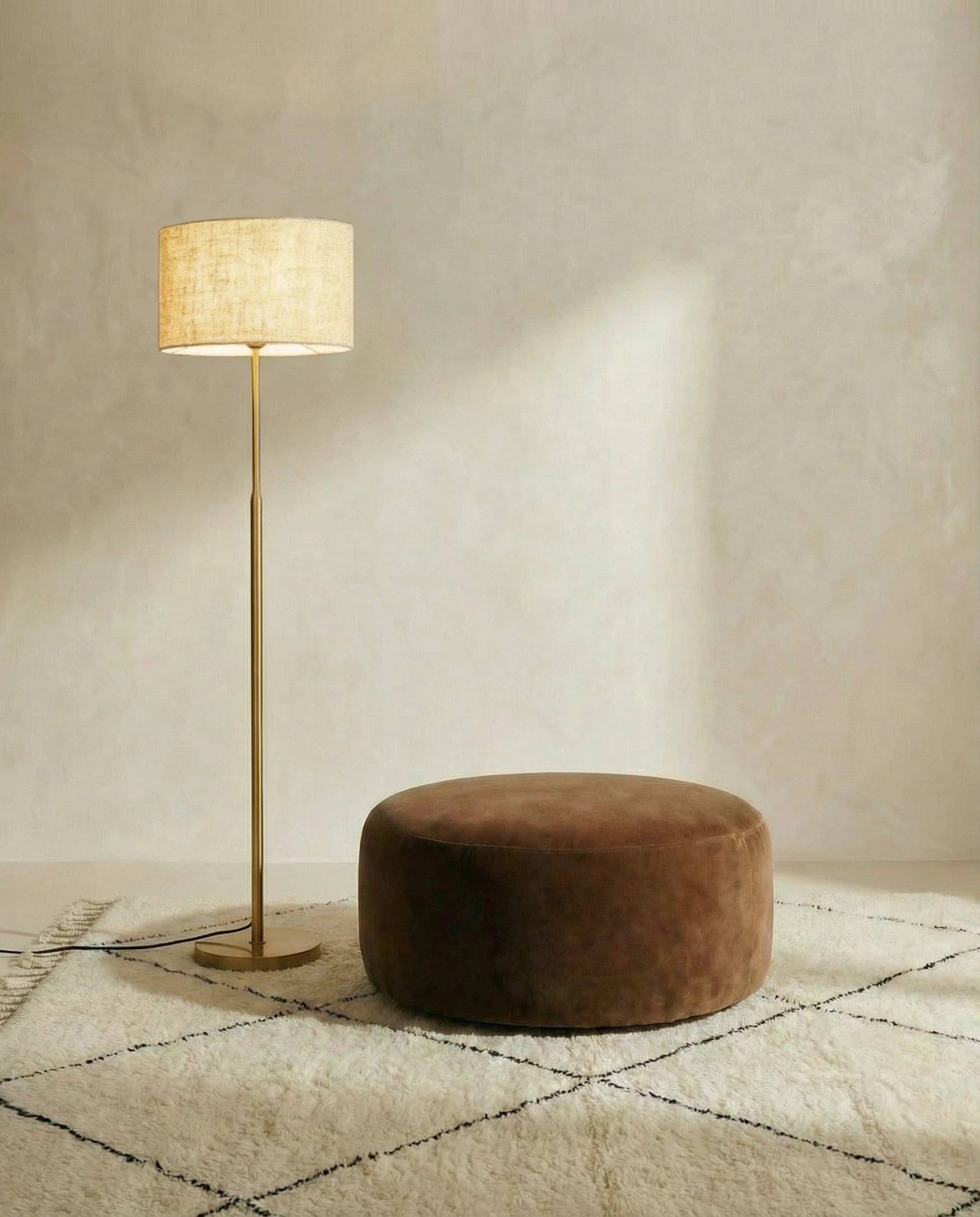 Vogue Classic Golden Floor Lamp