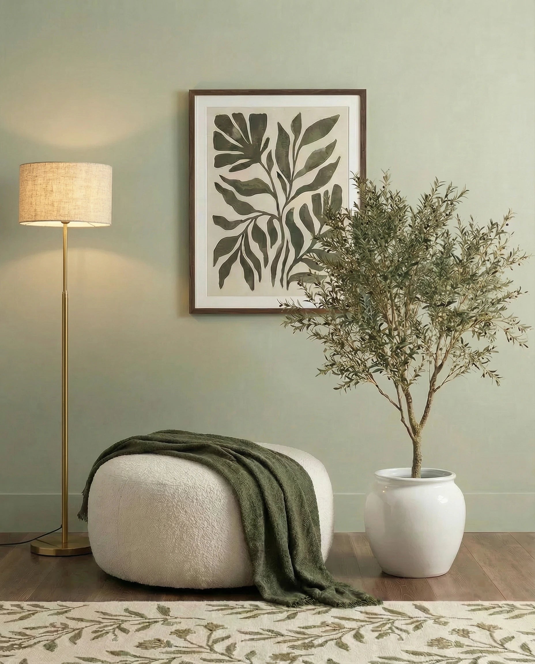 Vogue Classic Golden Floor Lamp