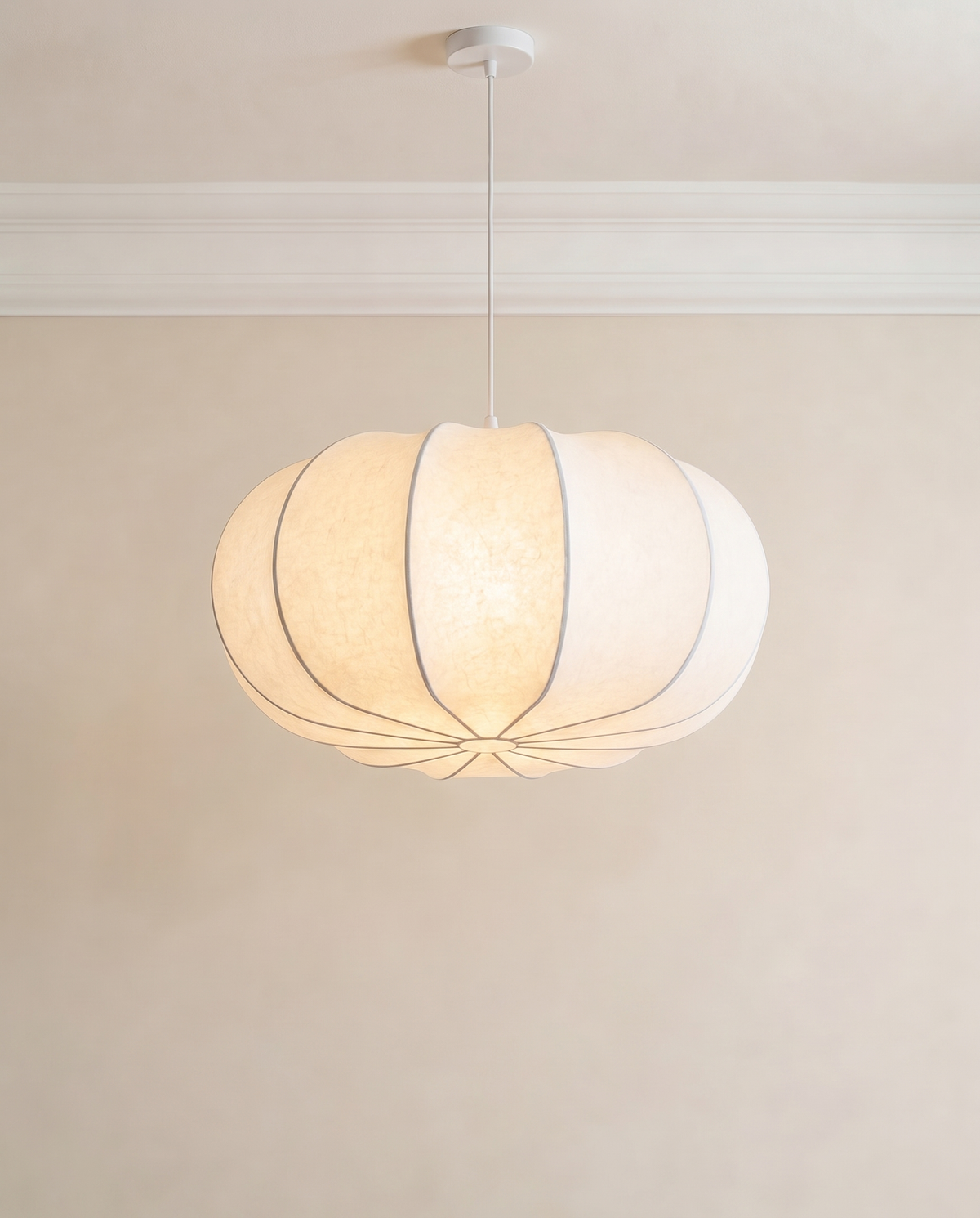 Meika Japanese Decorative Hanging Silk Light