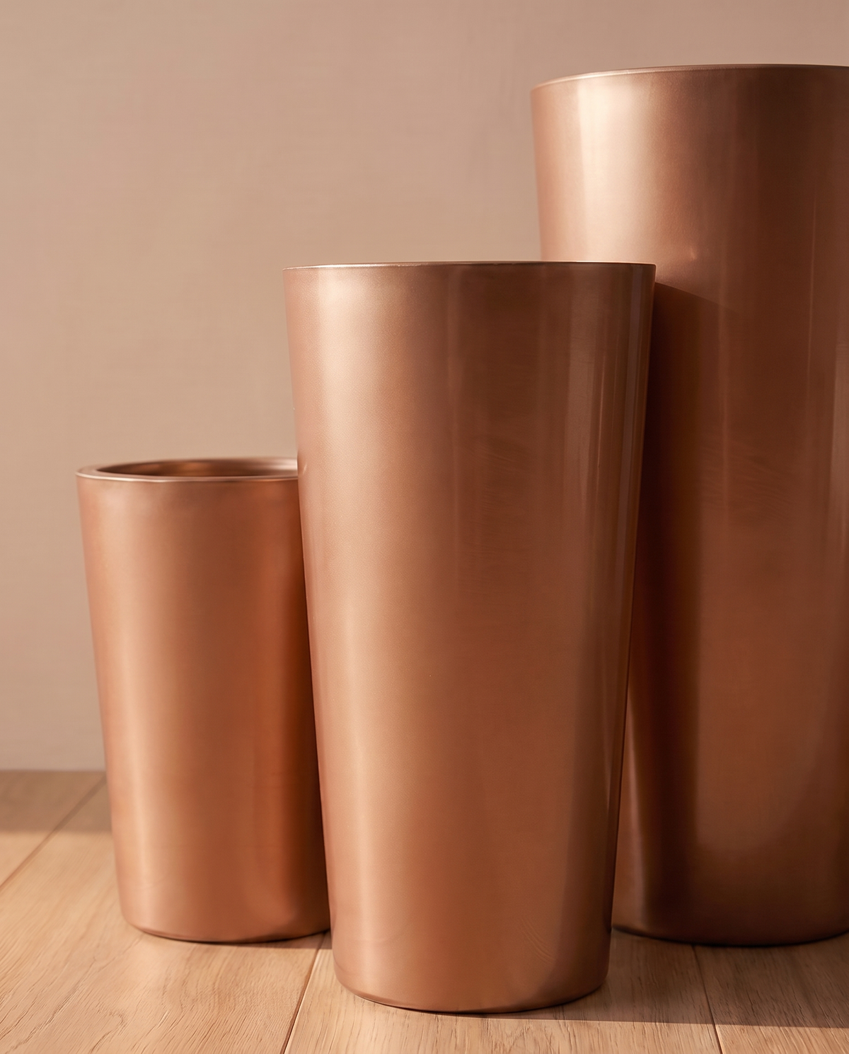 Bronze Fiber Glass Planter – alternate view