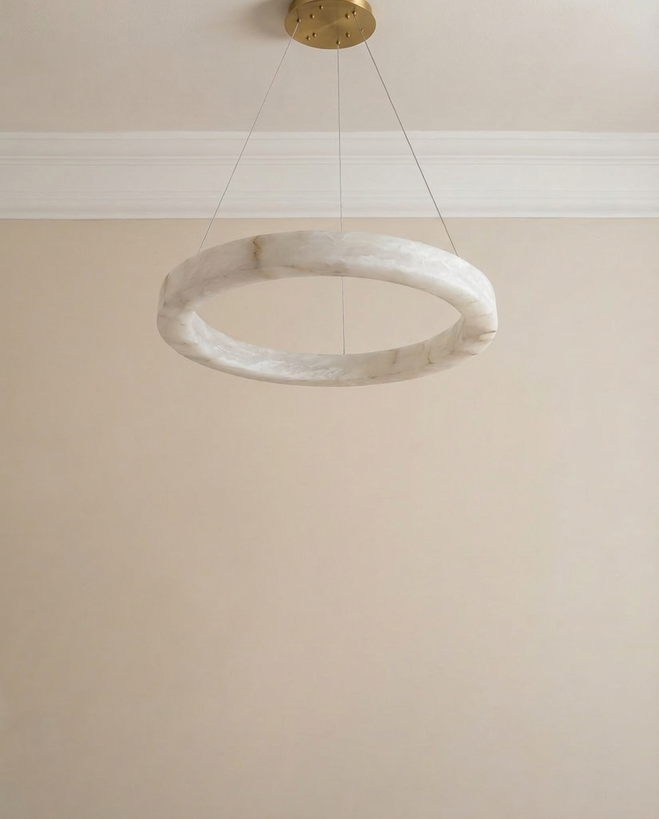 Alba Ring Luxury Chandelier — The Home Peck