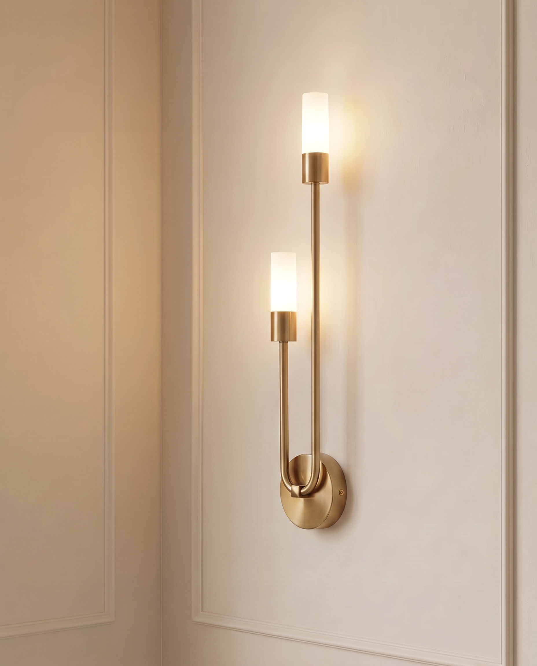 Nord Beam LED Wall Light, detail view — The Home Peck