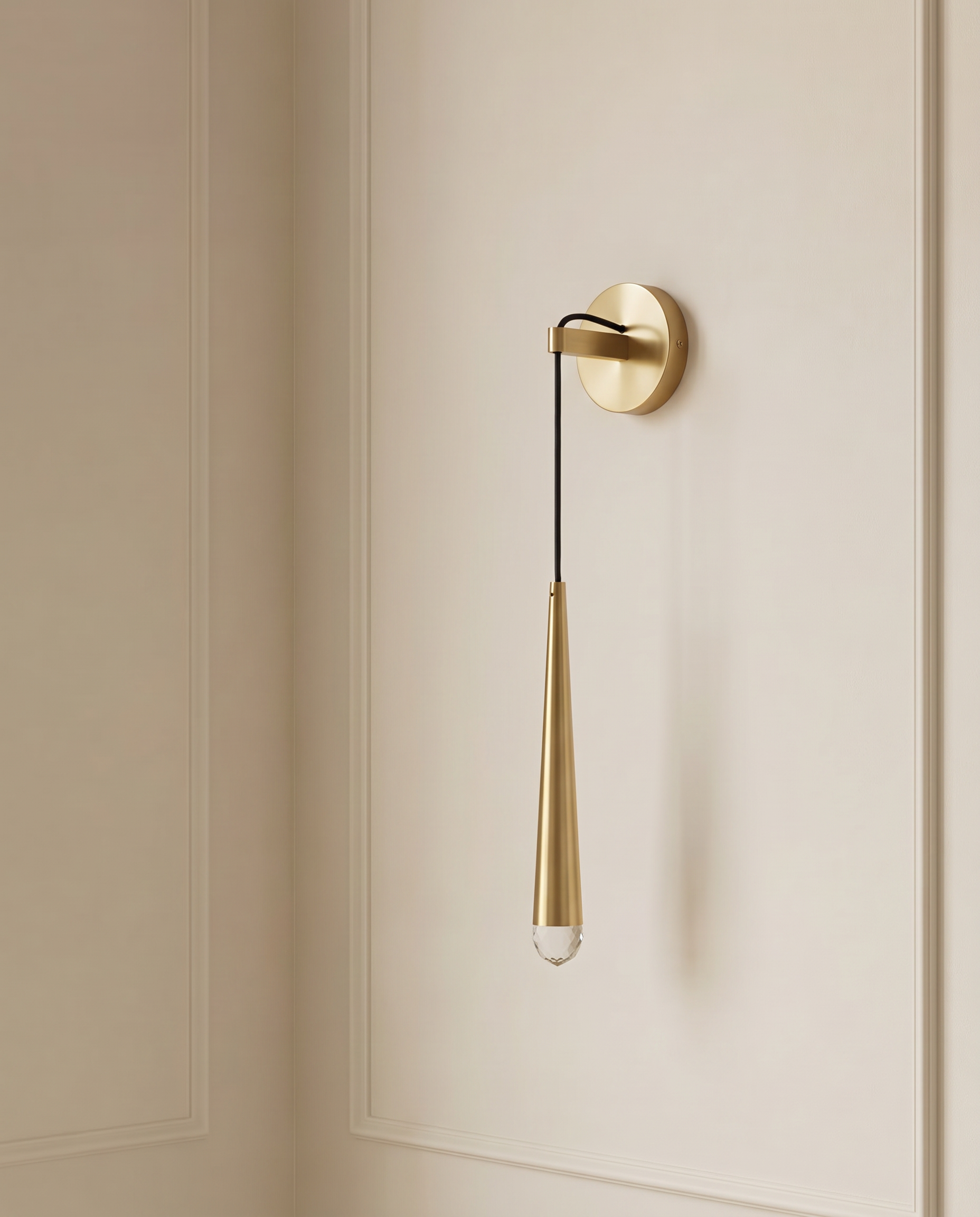 Crystal Drop LED Wall Light — The Home Peck