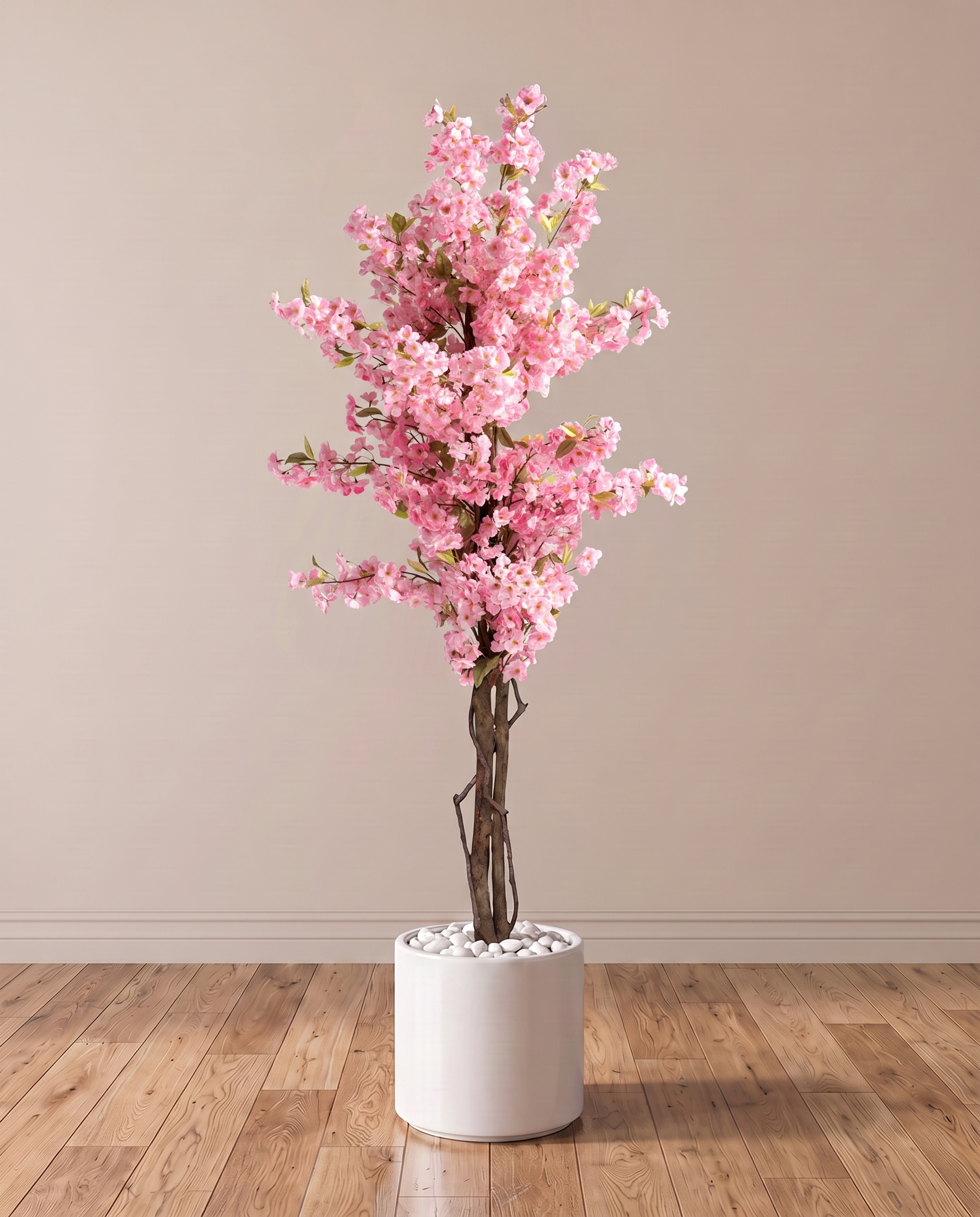Pink Cherry Blossom Artificial Tree
