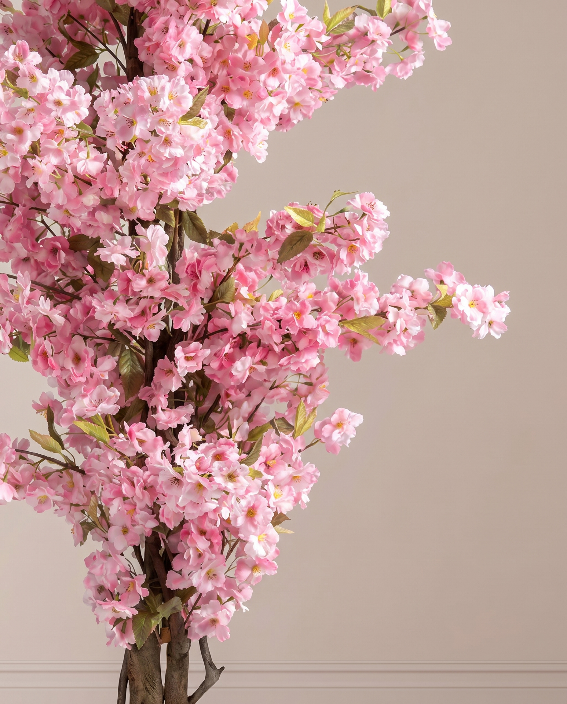 Pink Cherry Blossom Artificial Tree