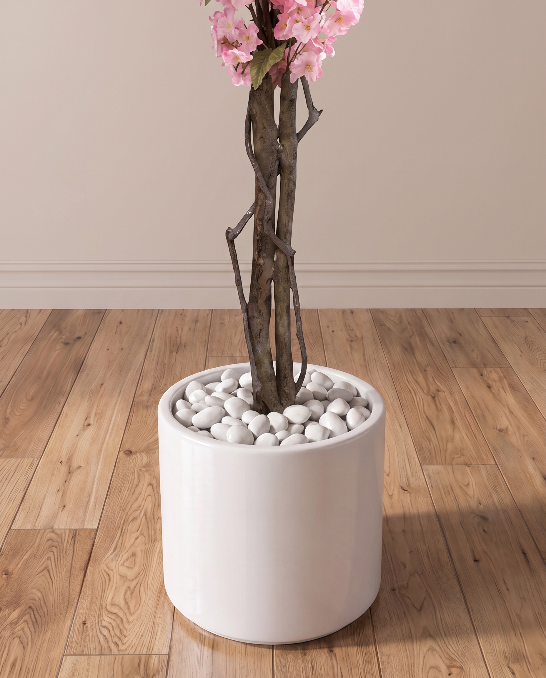 Pink Cherry Blossom Artificial Tree