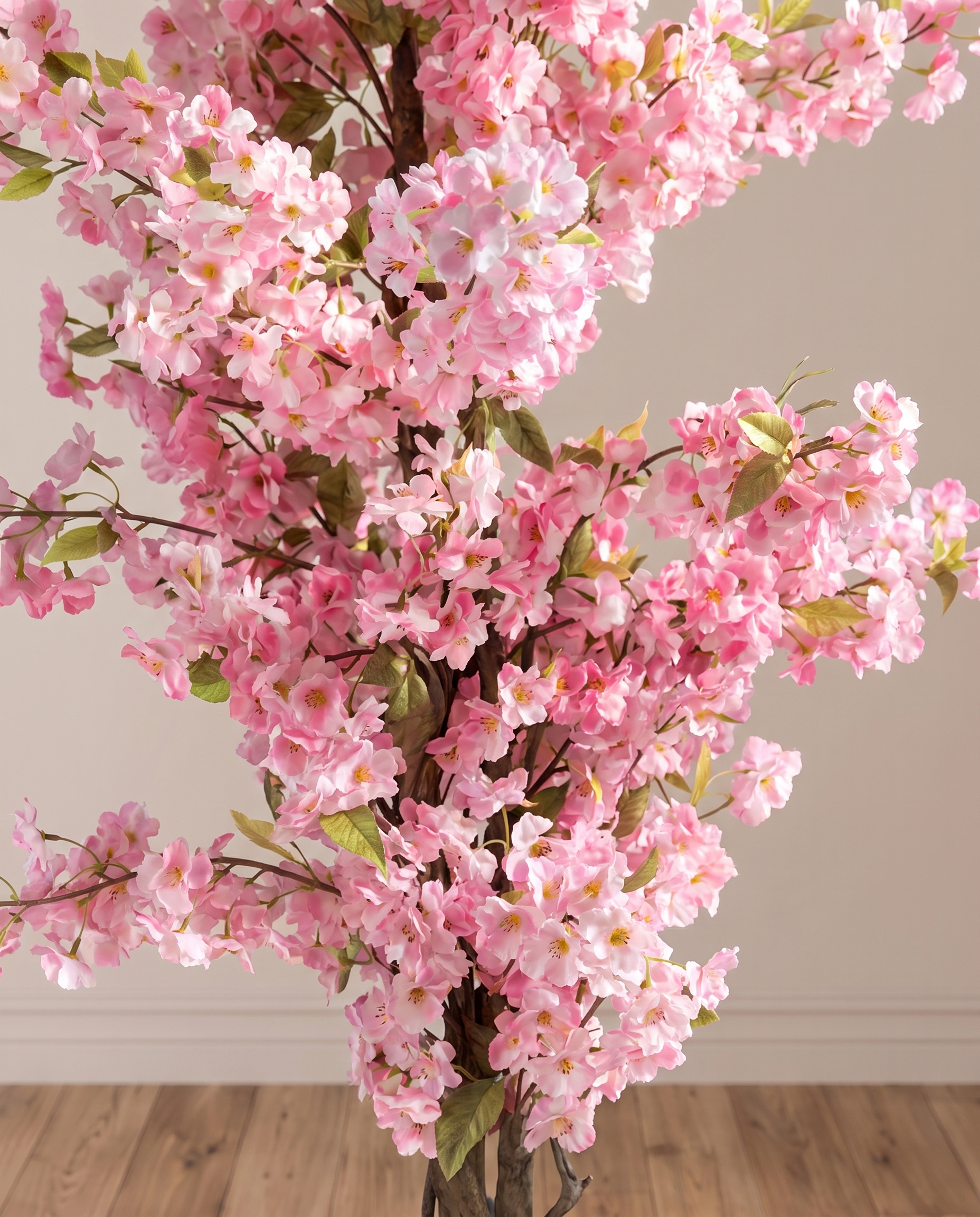 Pink Cherry Blossom Artificial Tree