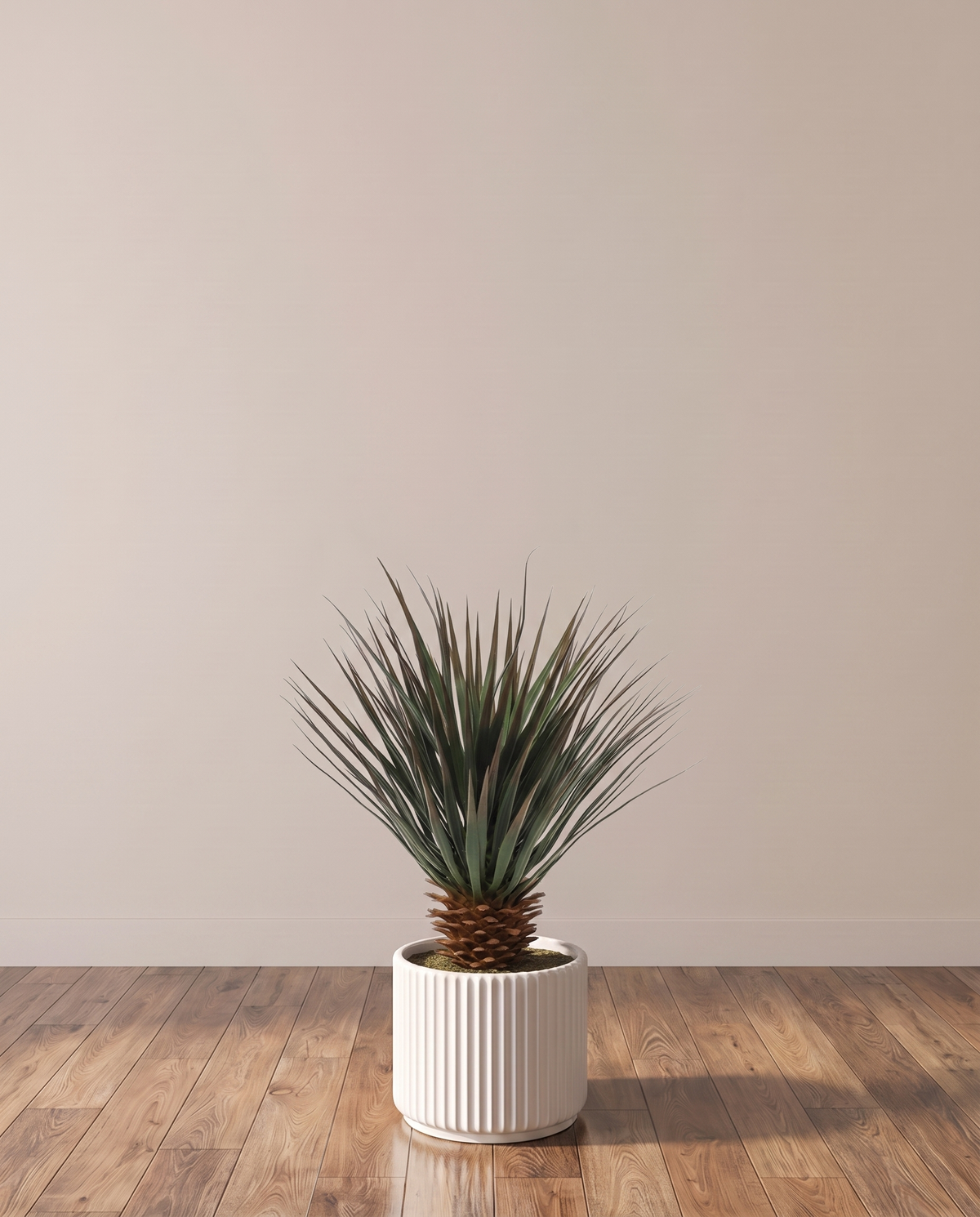Artificial Yucca Gloriosa Plant – full view in a neutral interior
