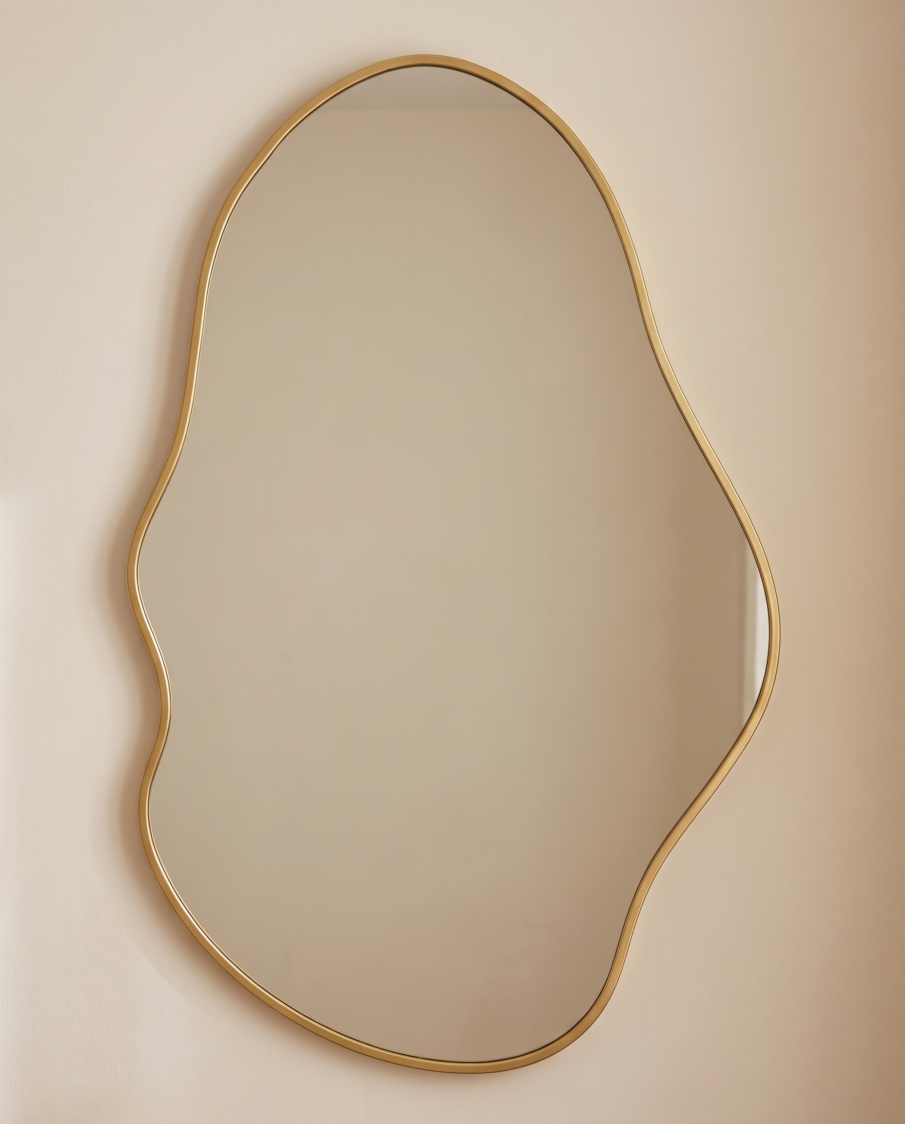 Onda Gold Irregular Wall Mirror
