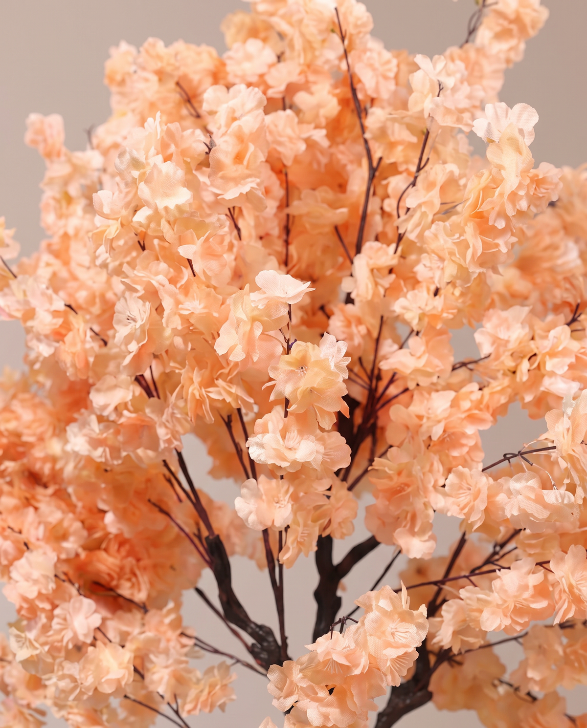 Peach Cherry Blossom Sakura Artificial Tree – peach blossom detail