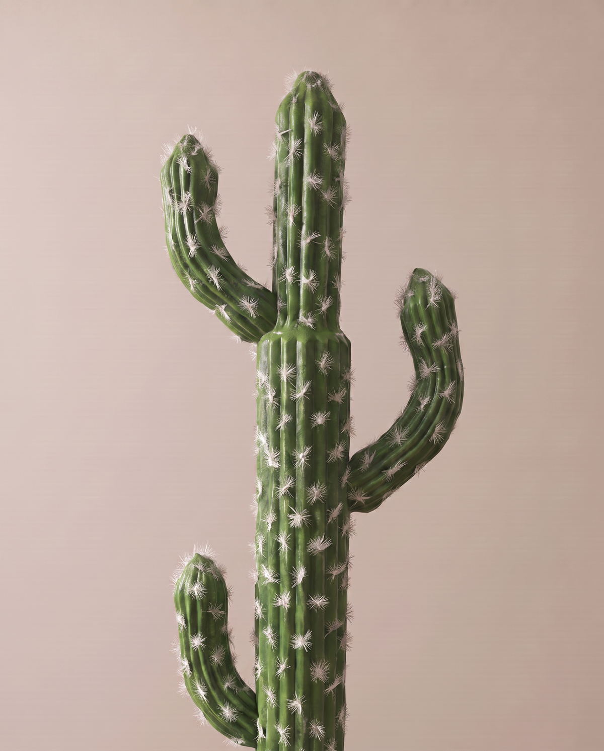 Artificial Cactus Succulent Plant – ribbed column detail