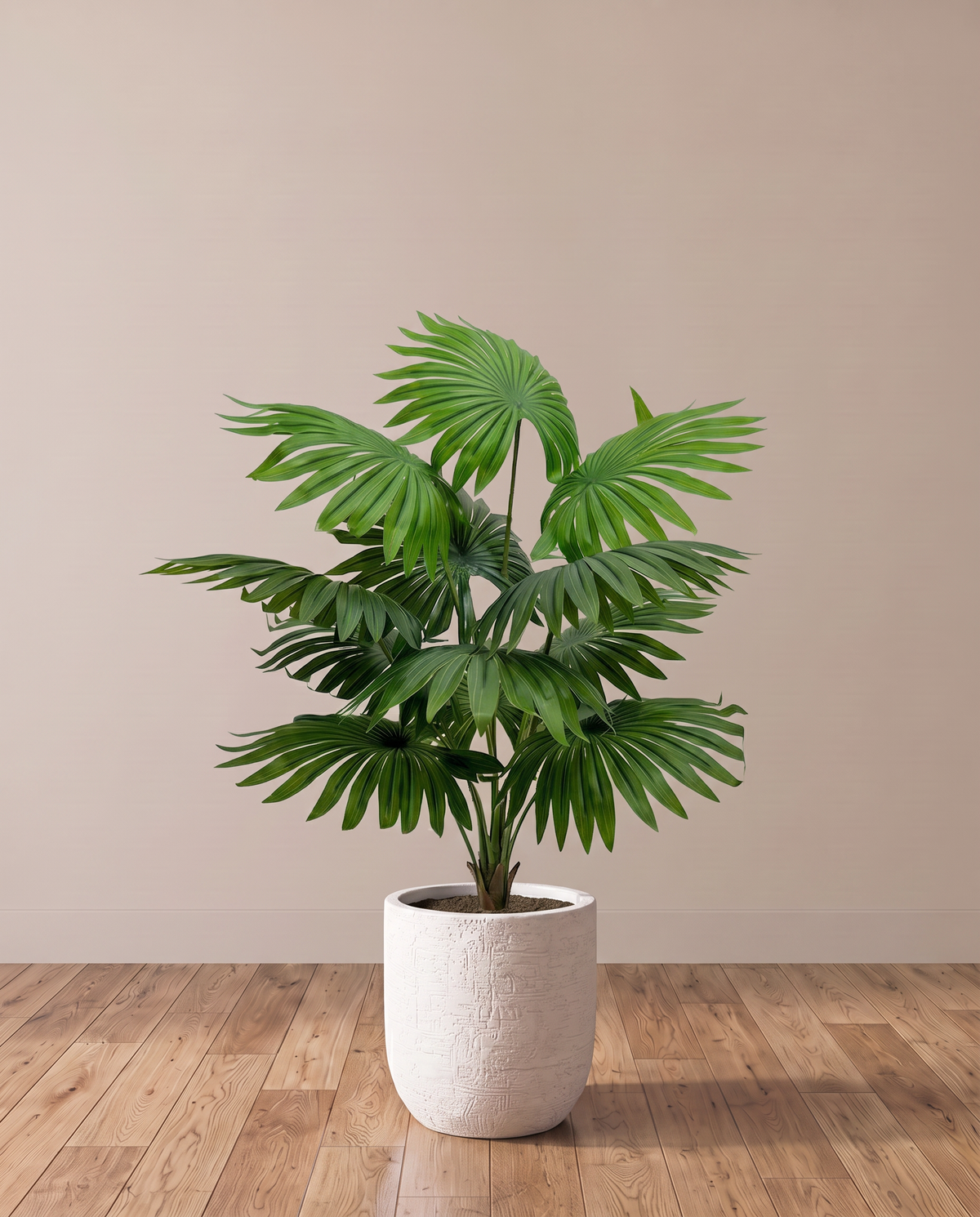 Artificial Fan Palm Indoor Plant