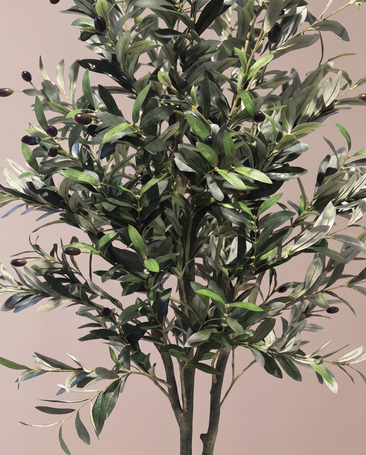 Artificial Rustic Olive Tree with Olives