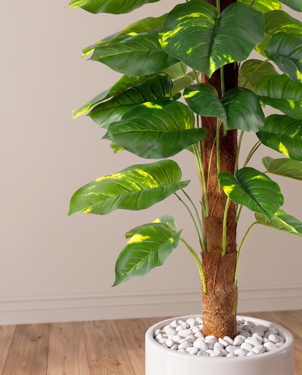 Faux Ornamental Money Plant
