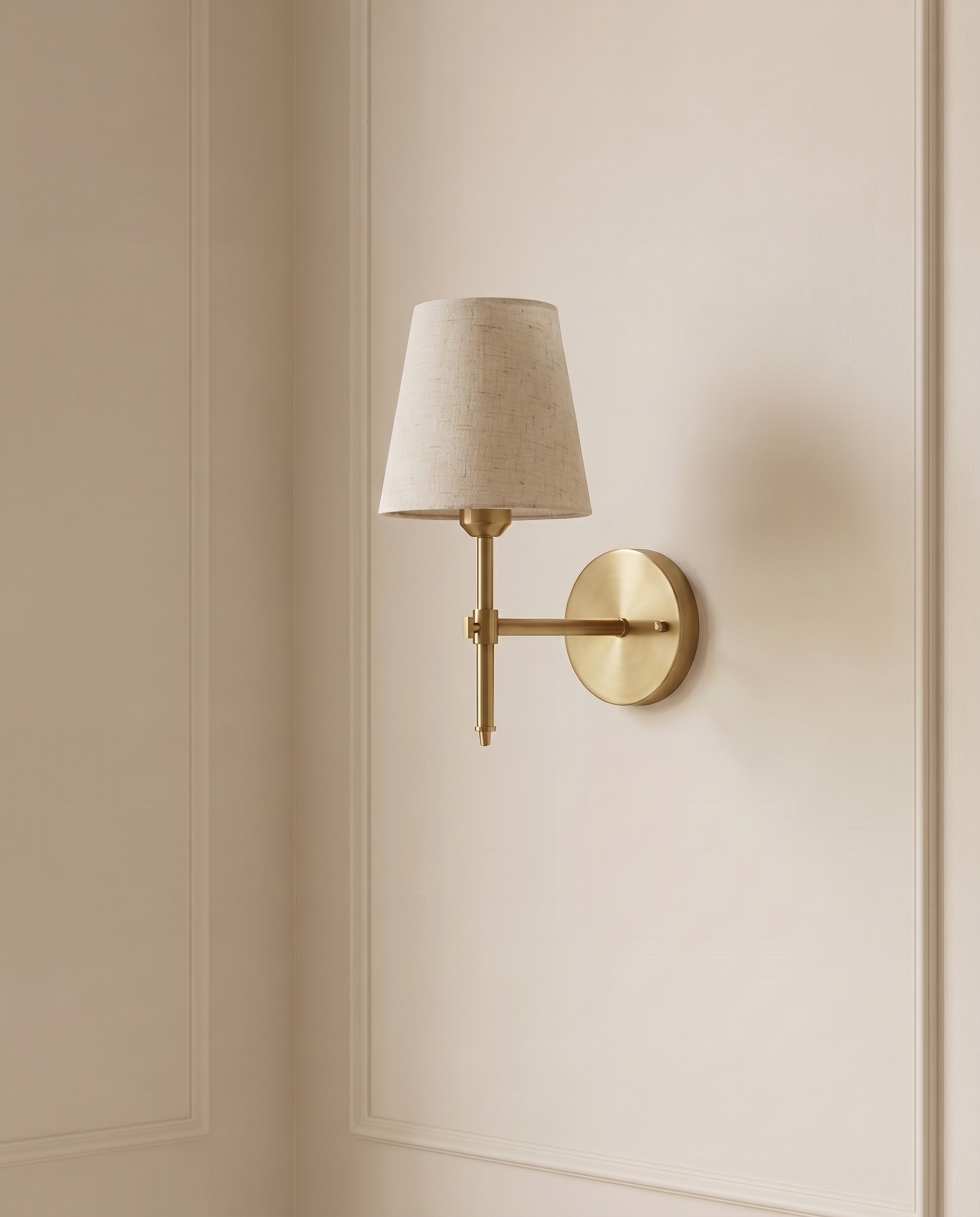 Radiant Gold White Wall Light — The Home Peck