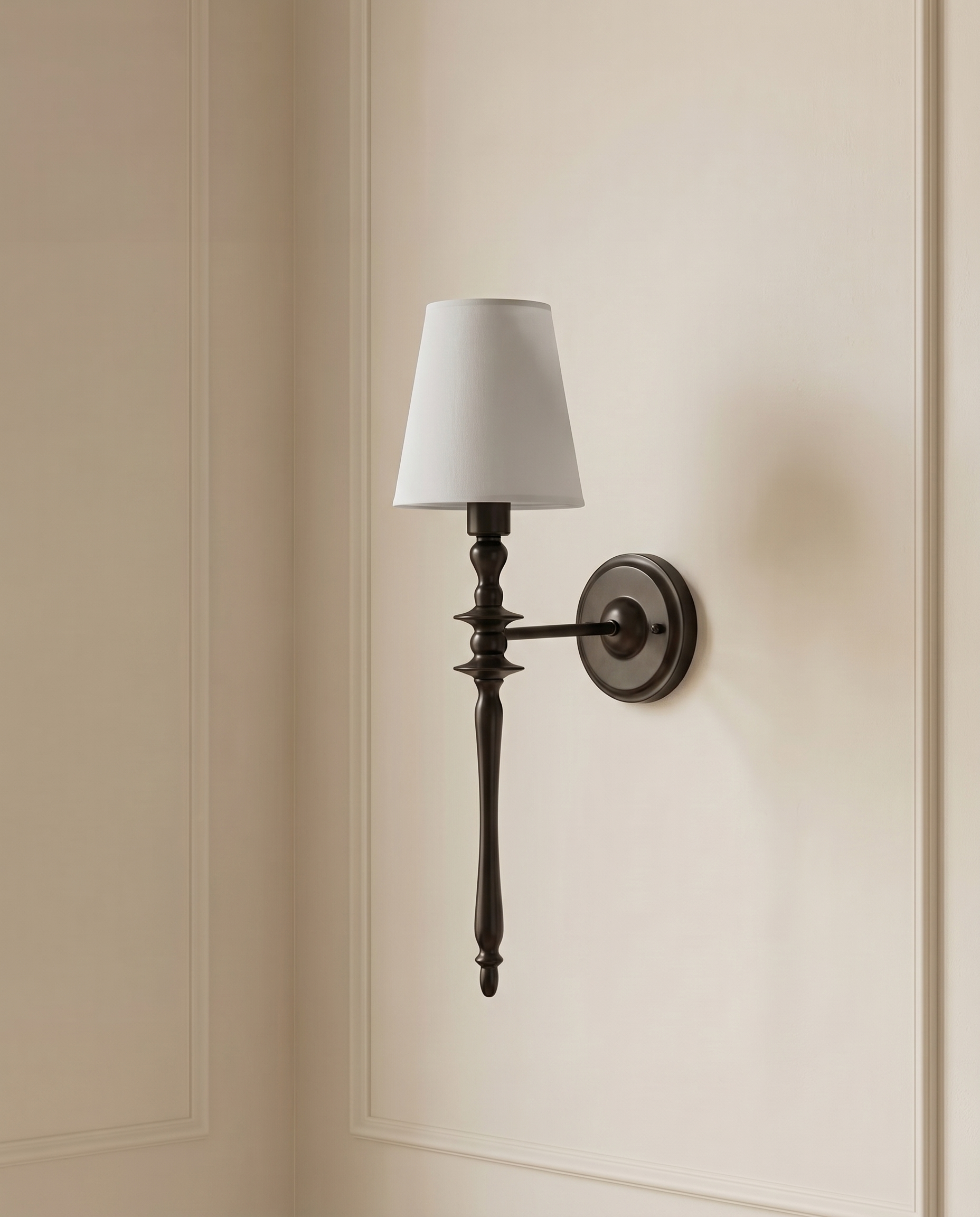 Radiant Black White Wall Light — The Home Peck