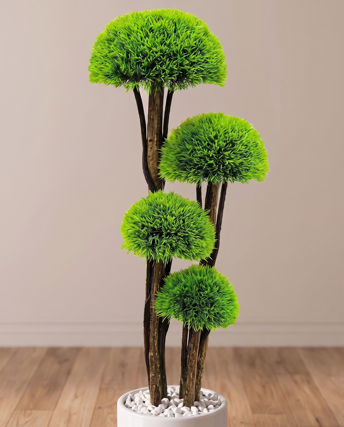 Artificial 4-Tier Moss Bonsai Tree