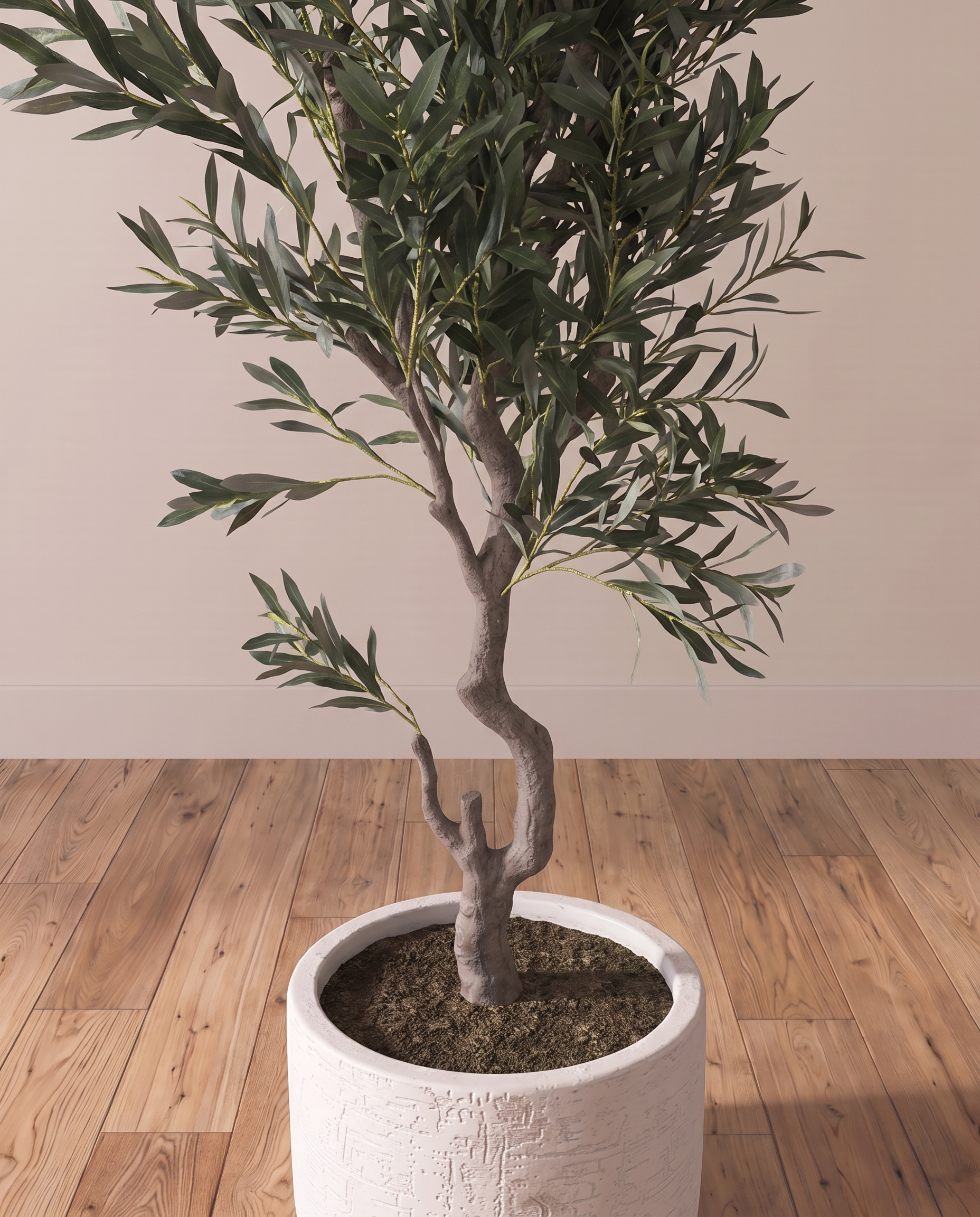 Artificial Faux Olive Tree with Olives