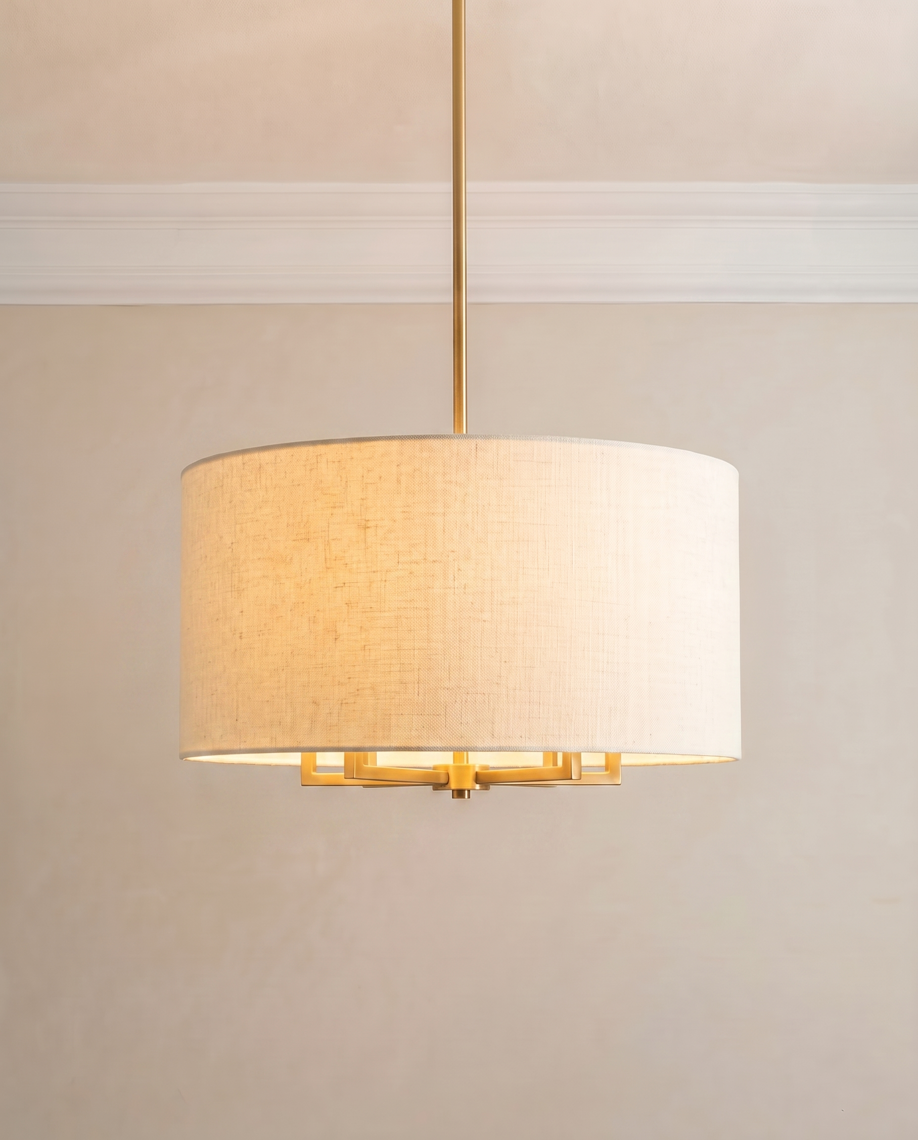 Vera Gold Pendant Light, detail view — The Home Peck