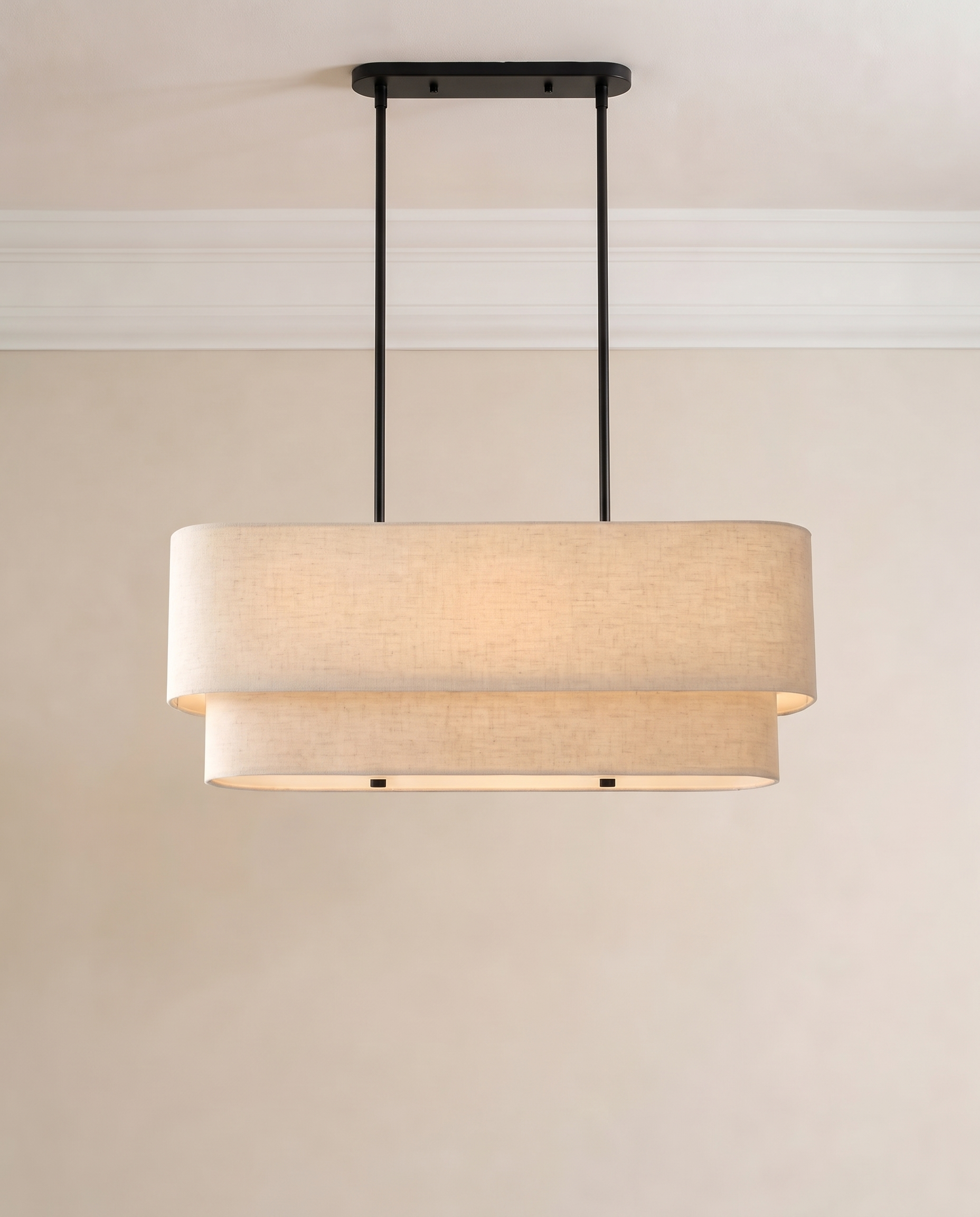 Verona Black & Gold Pendant Light, detail view — The Home Peck