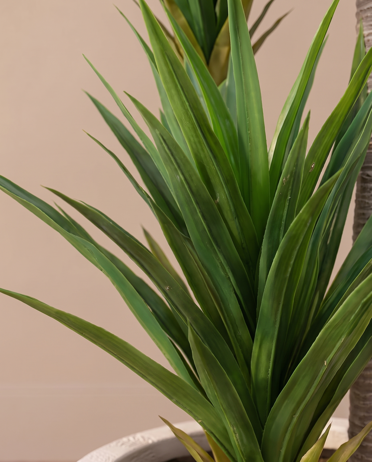 Artificial Yucca Elephantipes Plant – sword leaf close-up