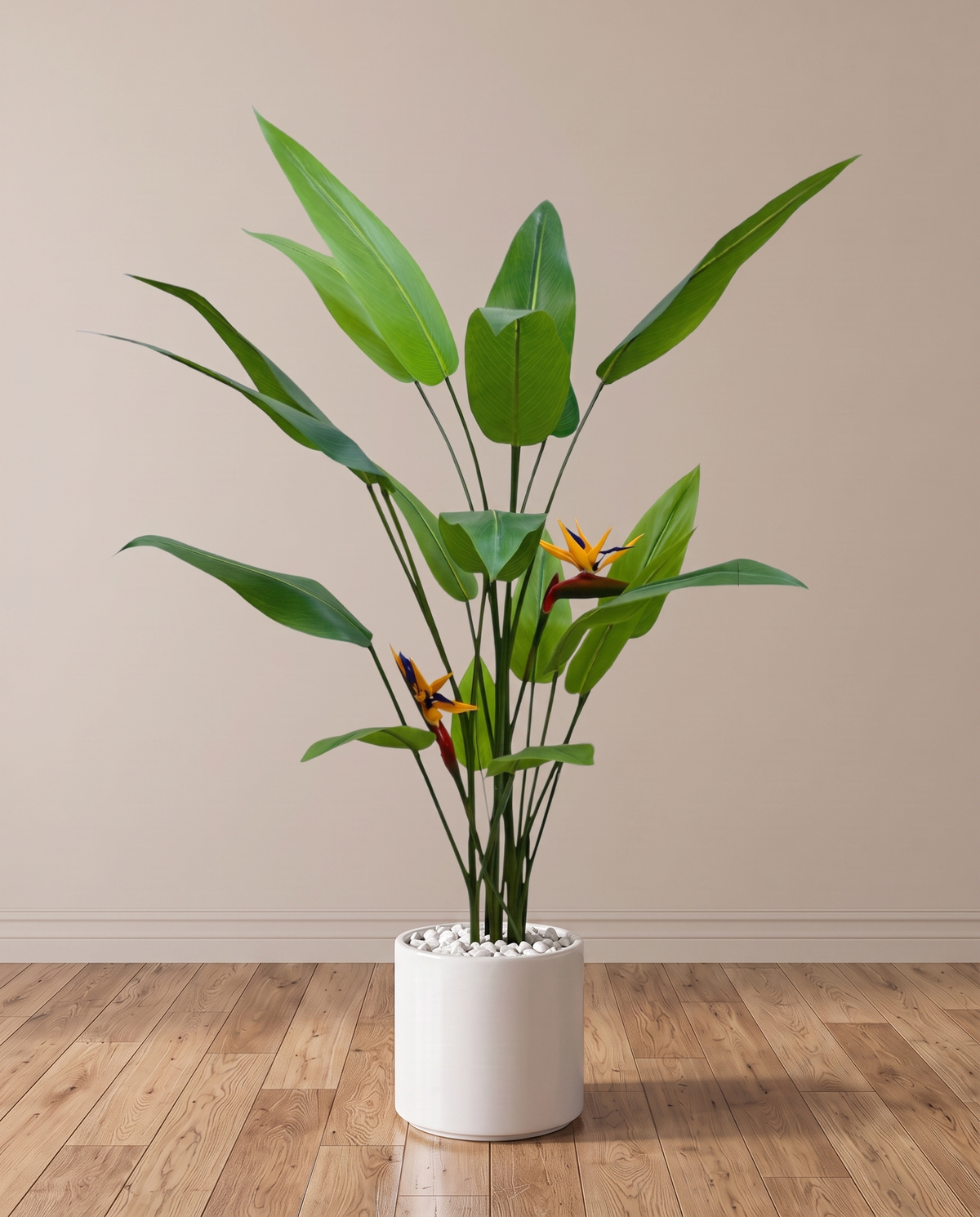 Bird of Paradise Artificial Plant with Flower