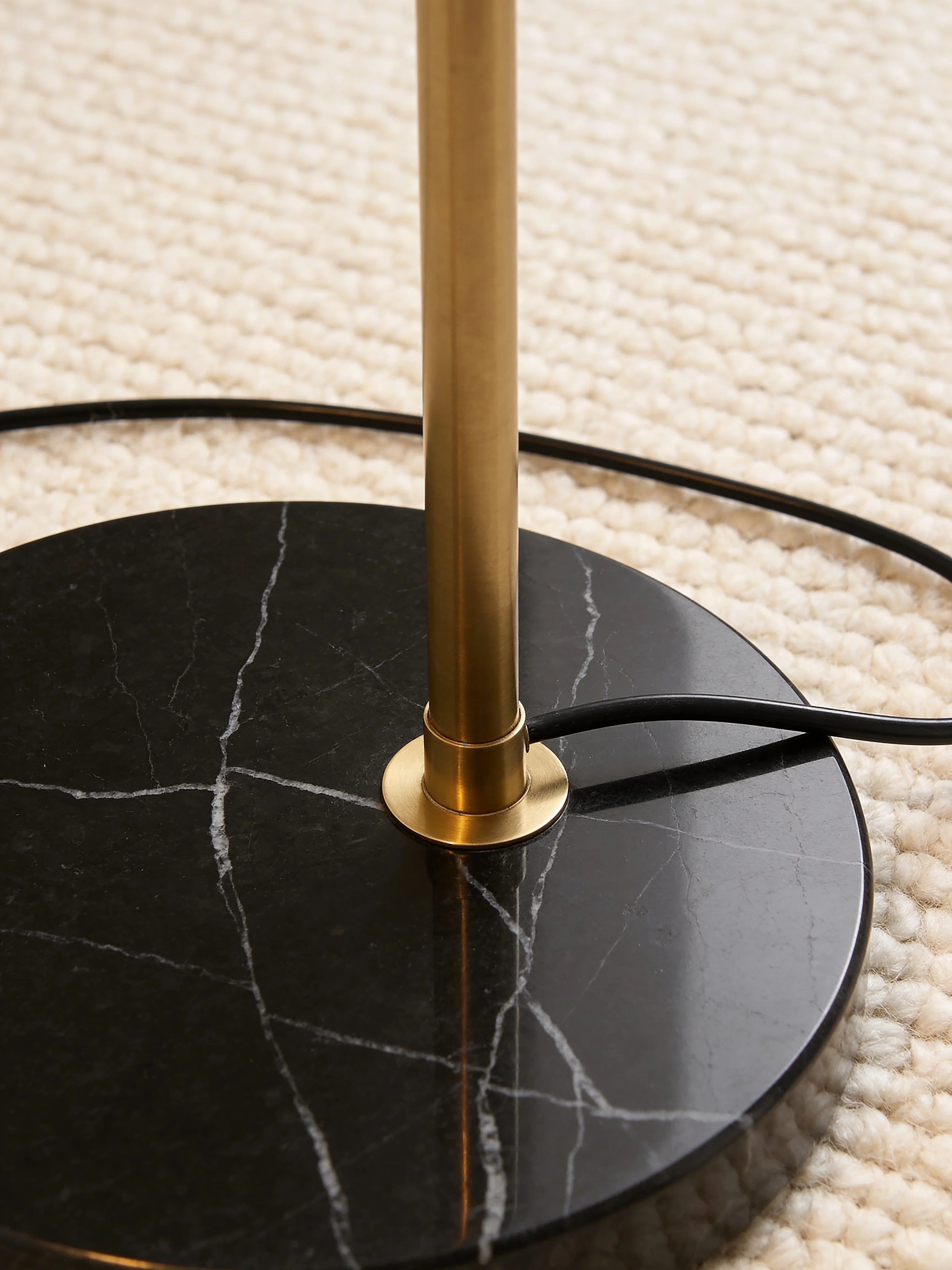 Abrik Golden Arched Standing Lamp