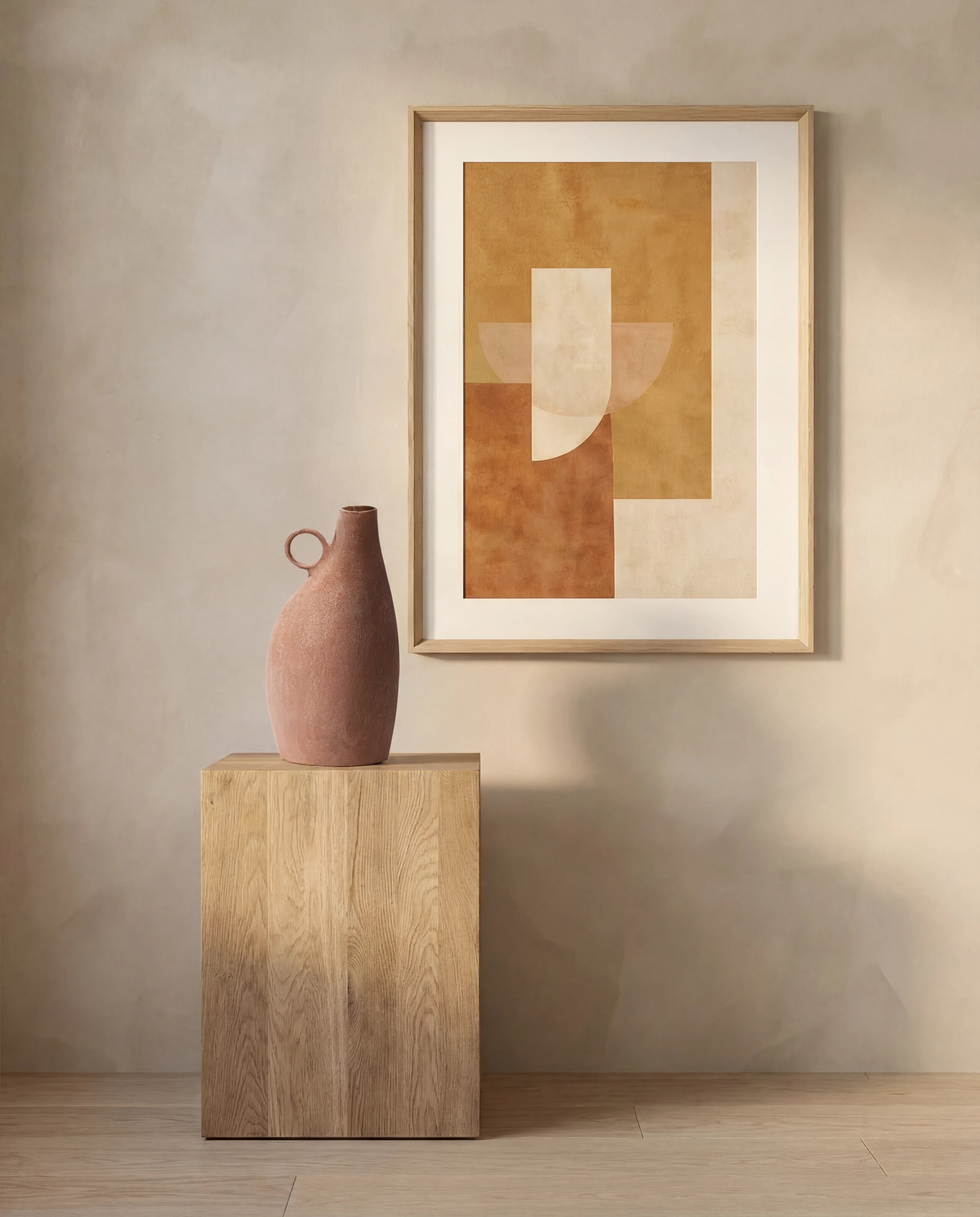 Afra Rustic Terracotta Vase