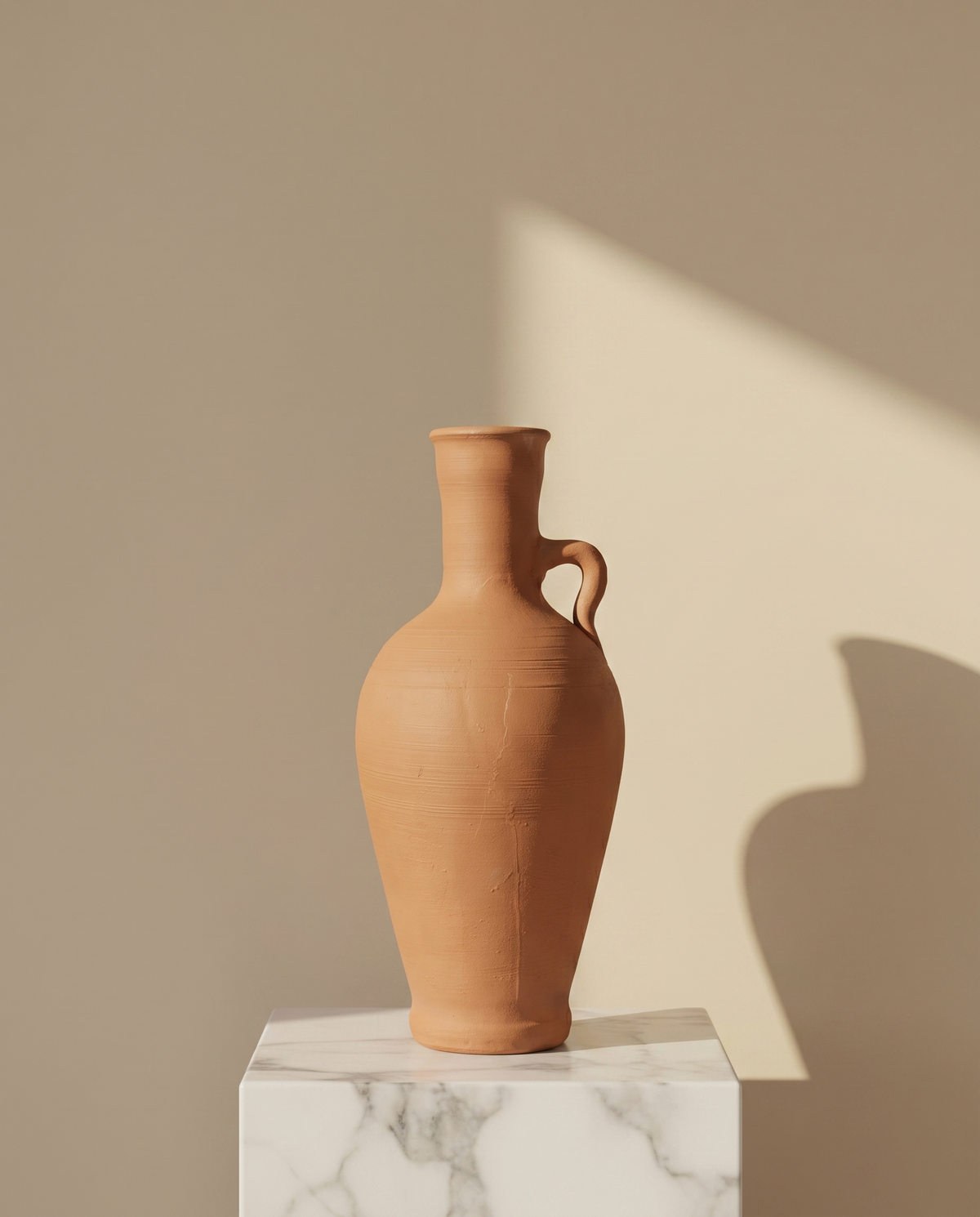 Afra Rustic Terracotta Vase