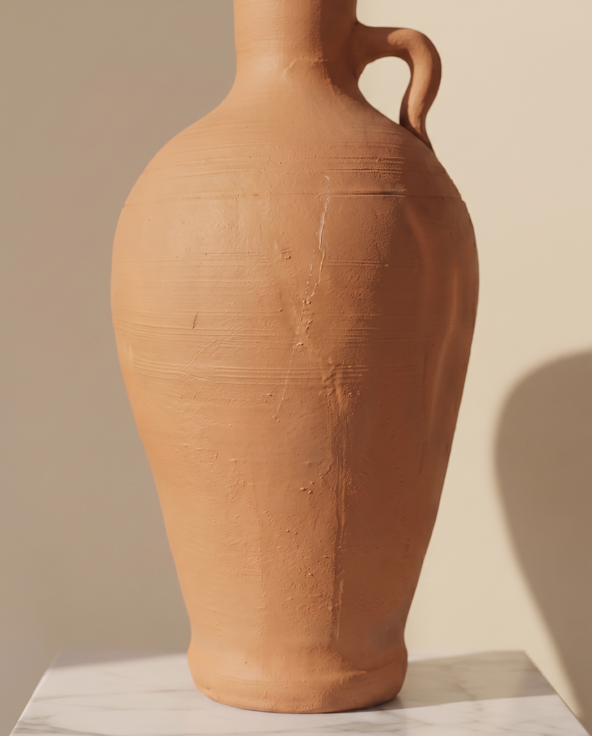 Afra Rustic Terracotta Vase