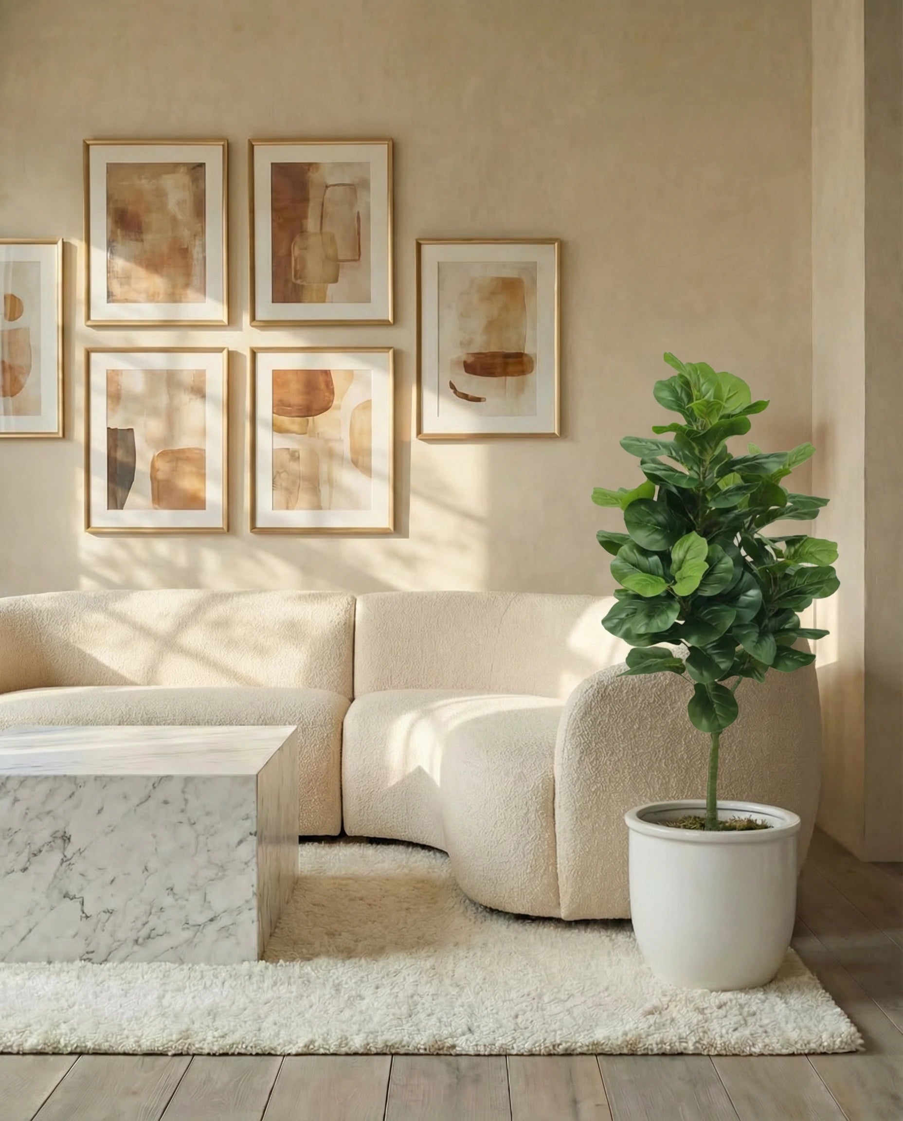 Artificial Fiddle Leaf Fig Plant Ficus Lyrata