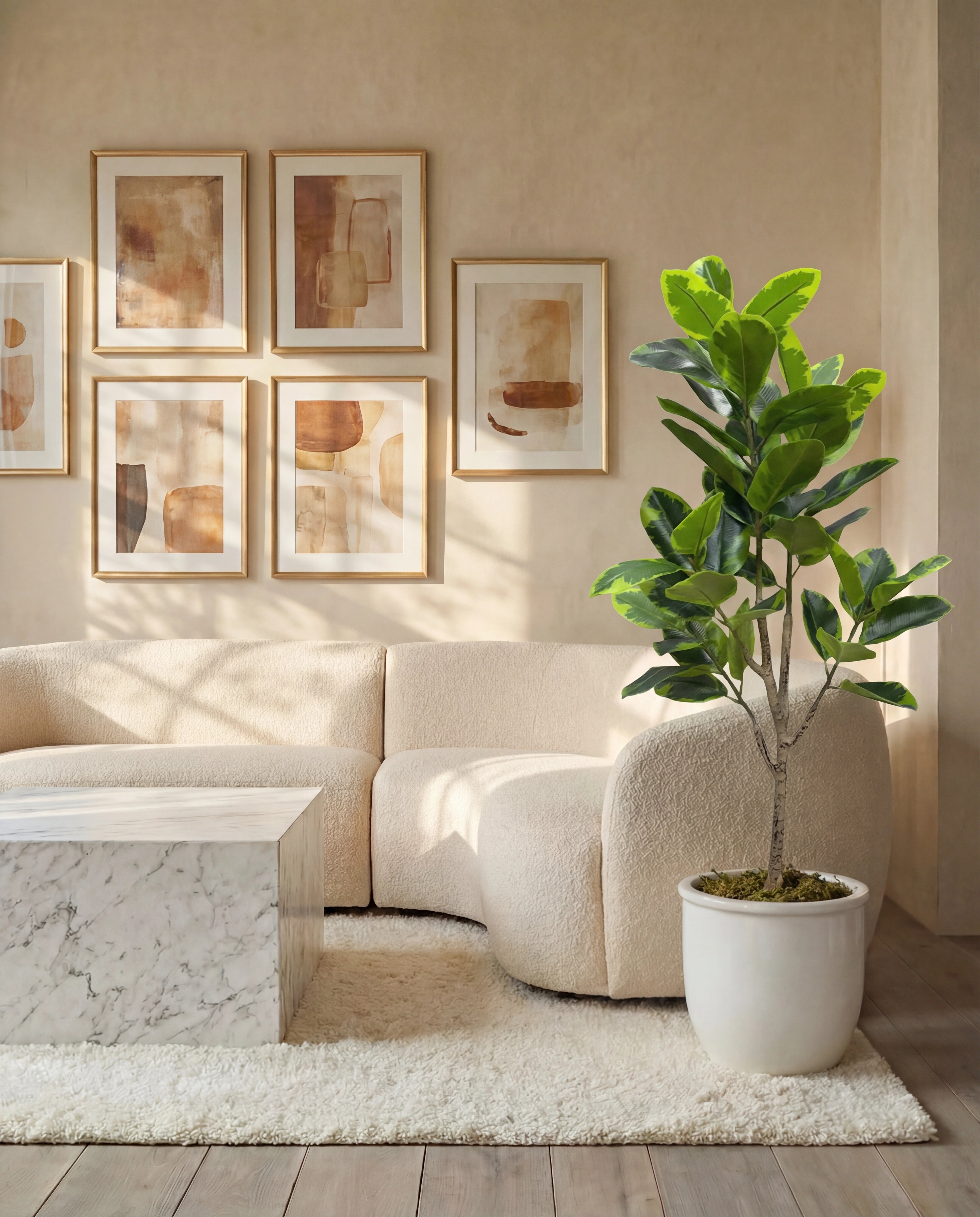 Artificial Fiddle Leaf Fig Tree Ficus lyrata