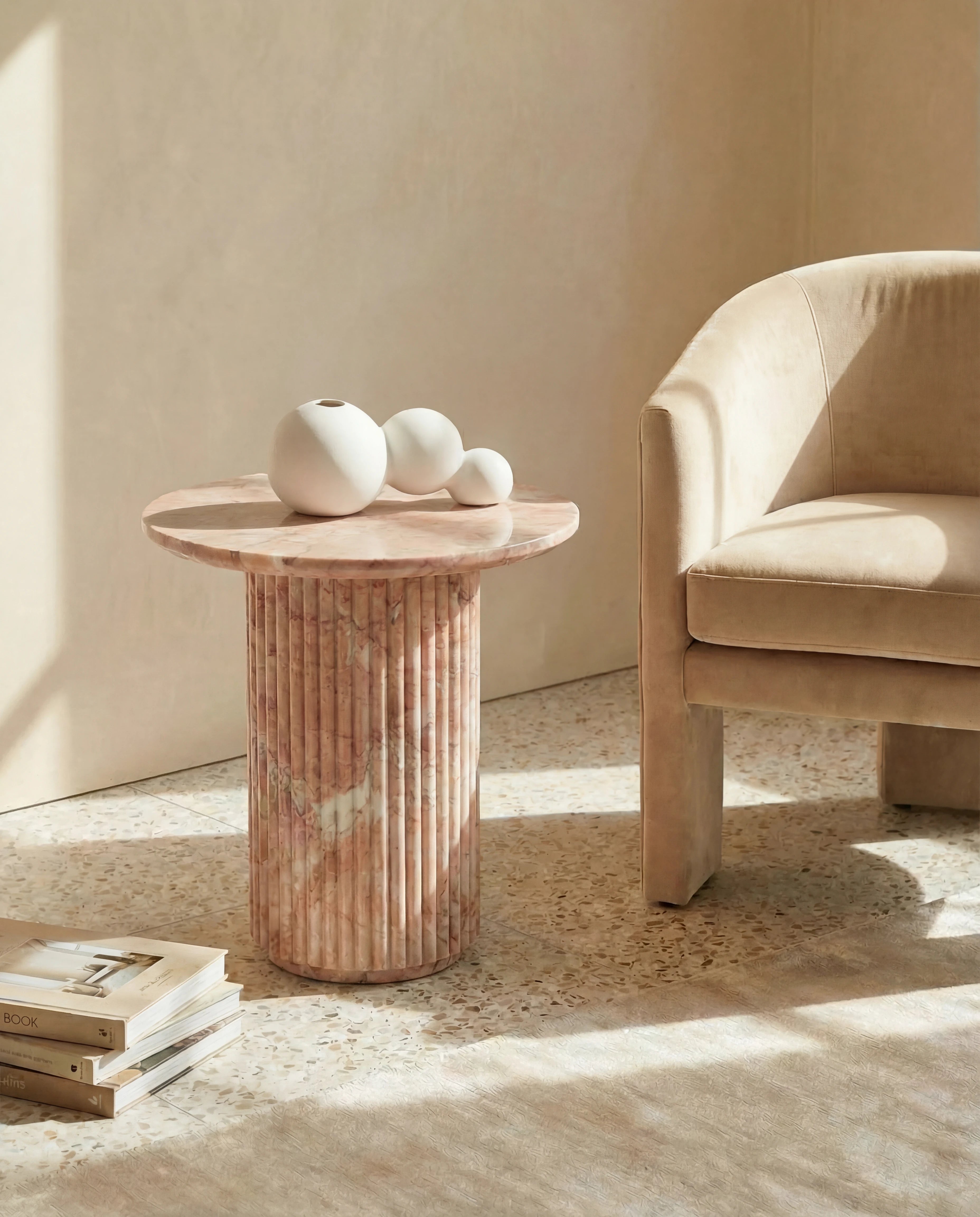 Bliss Tabletop Bubble Bud Ceramic Vase