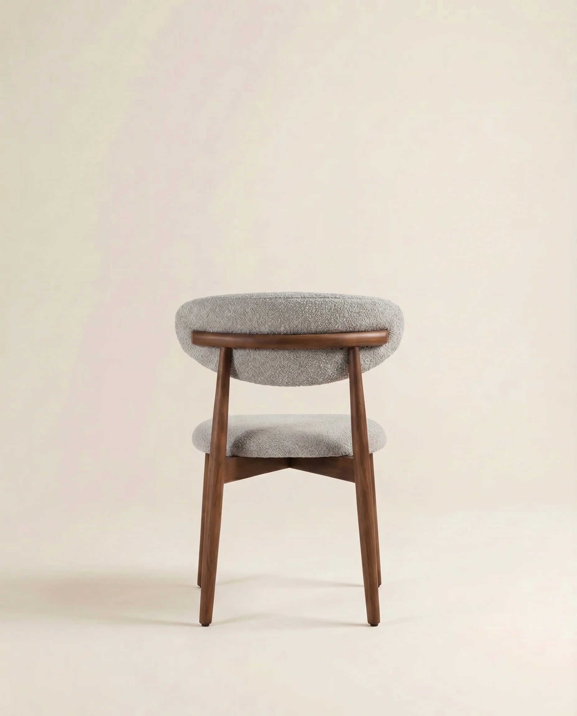 Briar Greige Wooden Dining Chair