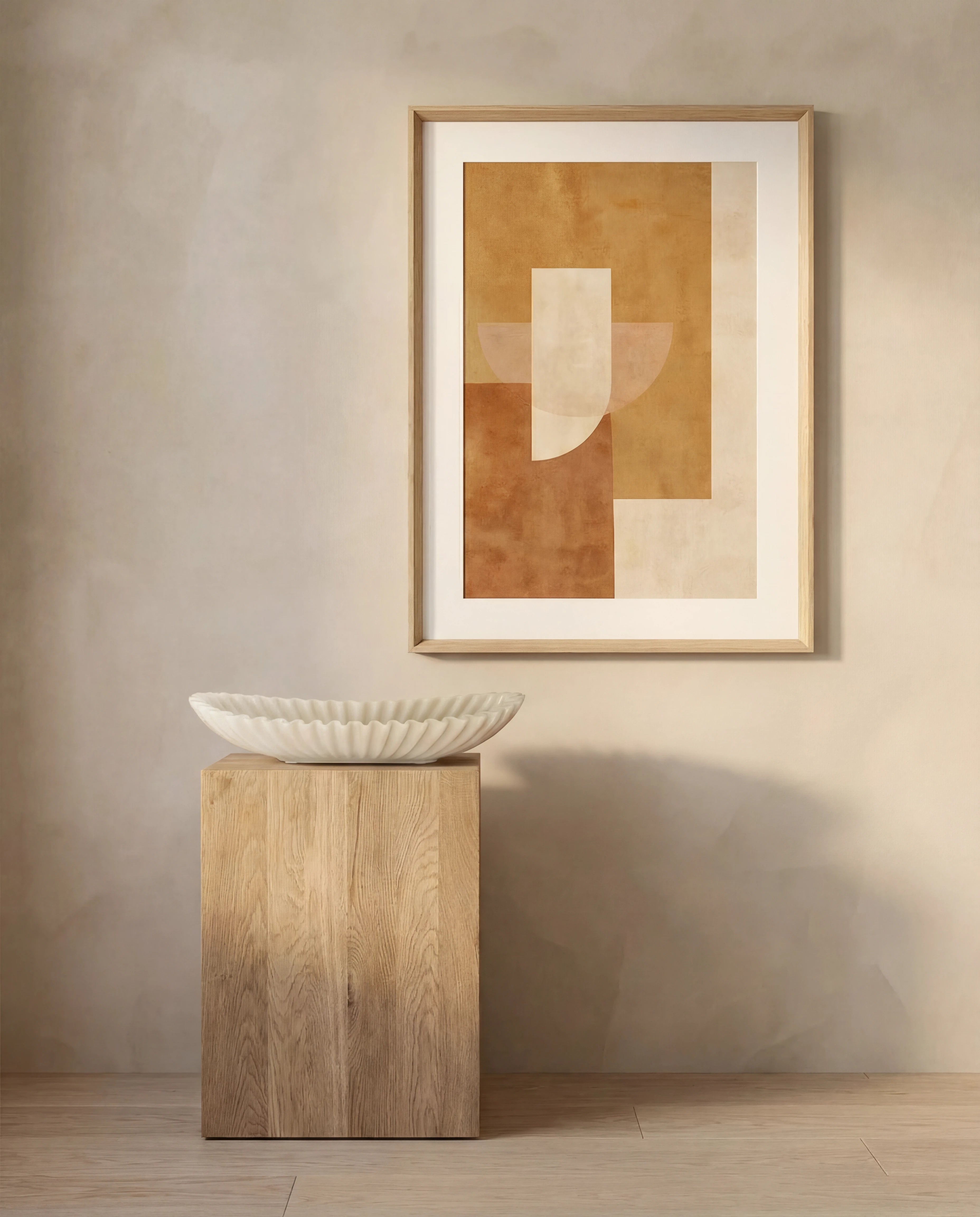 Deniz Fiber Ceramic Decorative Dish