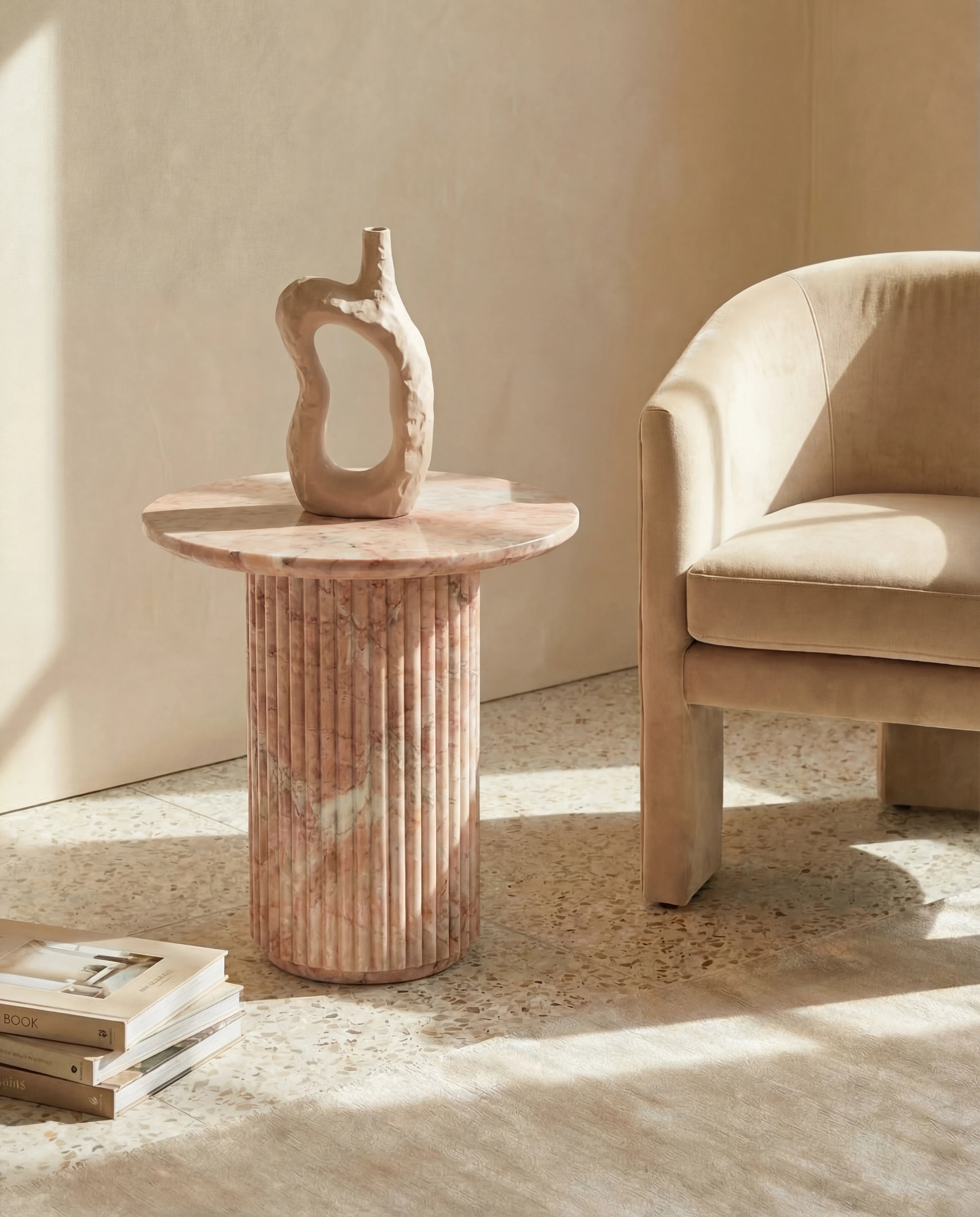 Dune Organic Loop Ceramic Vase