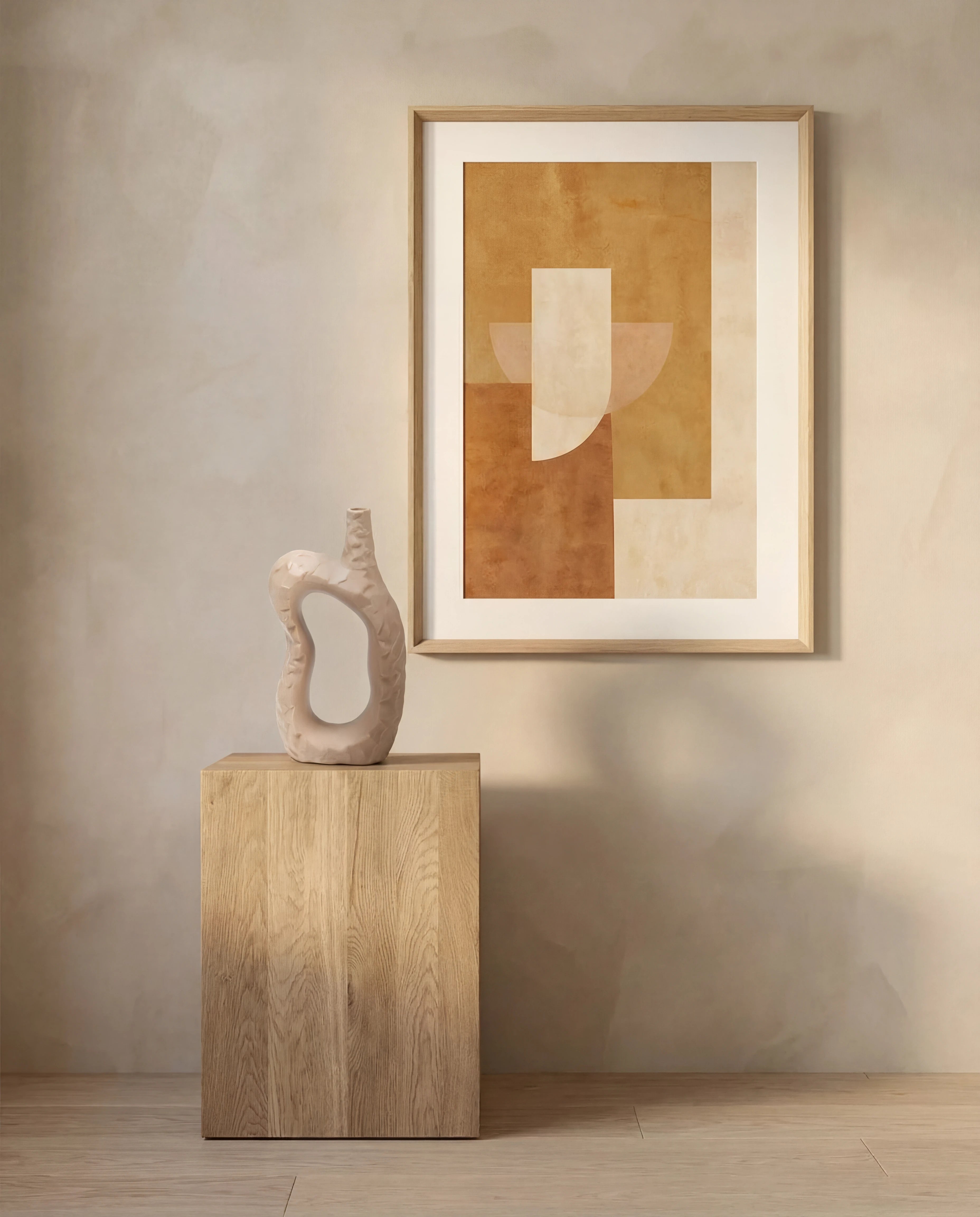 Dune Organic Loop Ceramic Vase