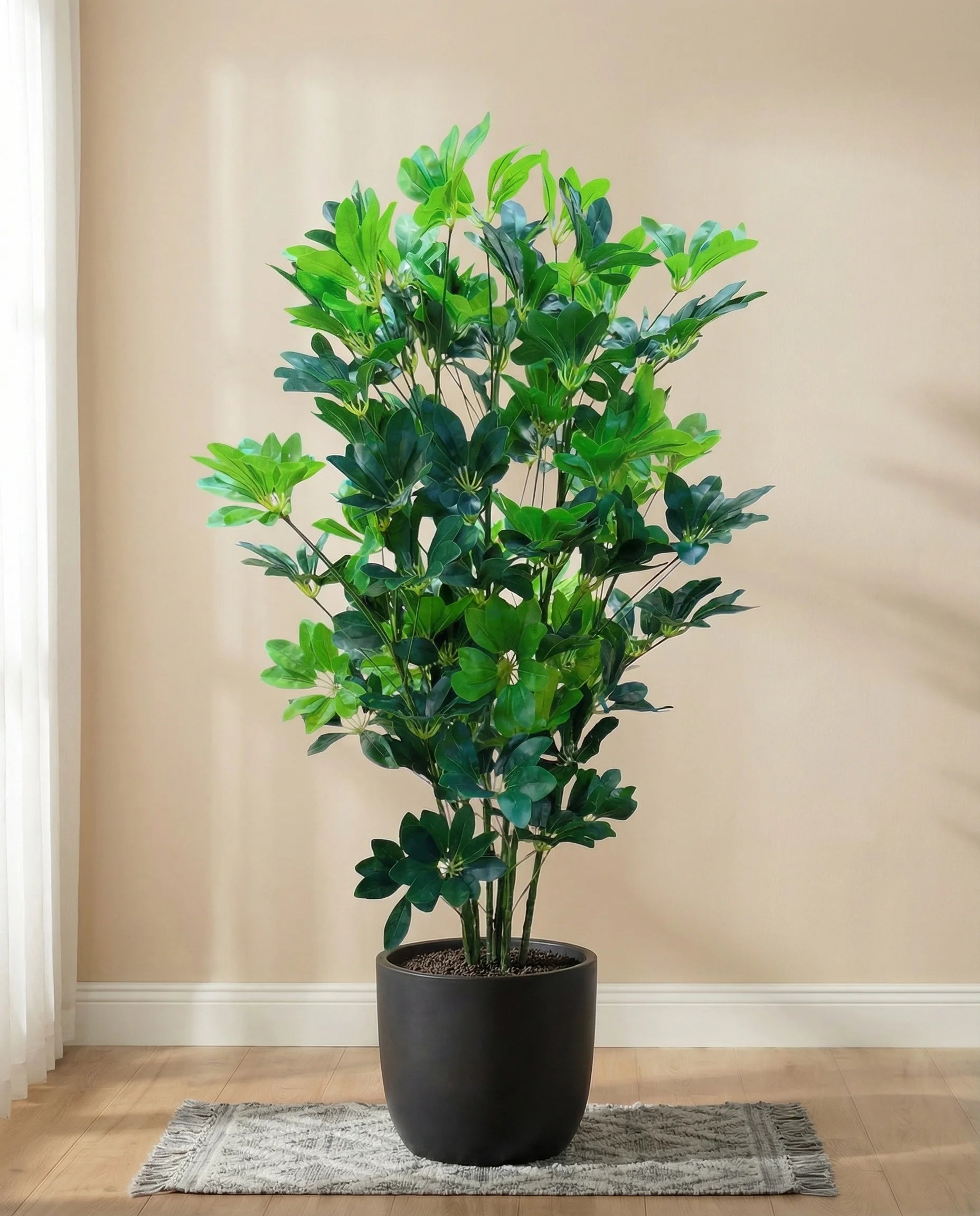 EVA schefflera artificial tree