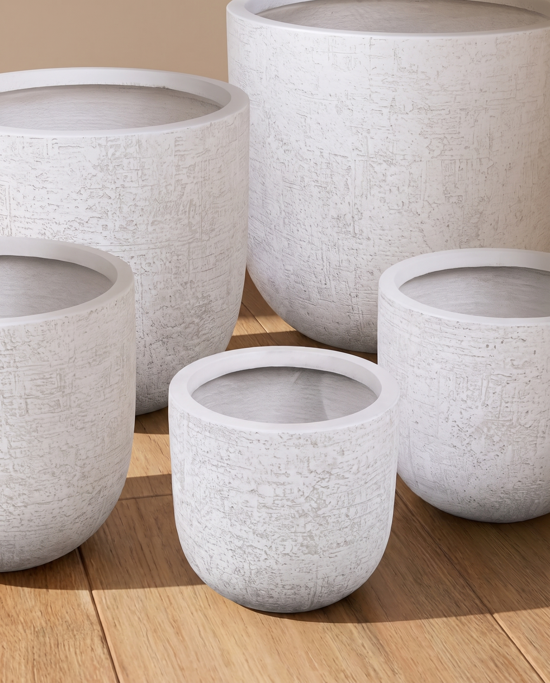 Egg Cup Ivory Fibreclay Pots