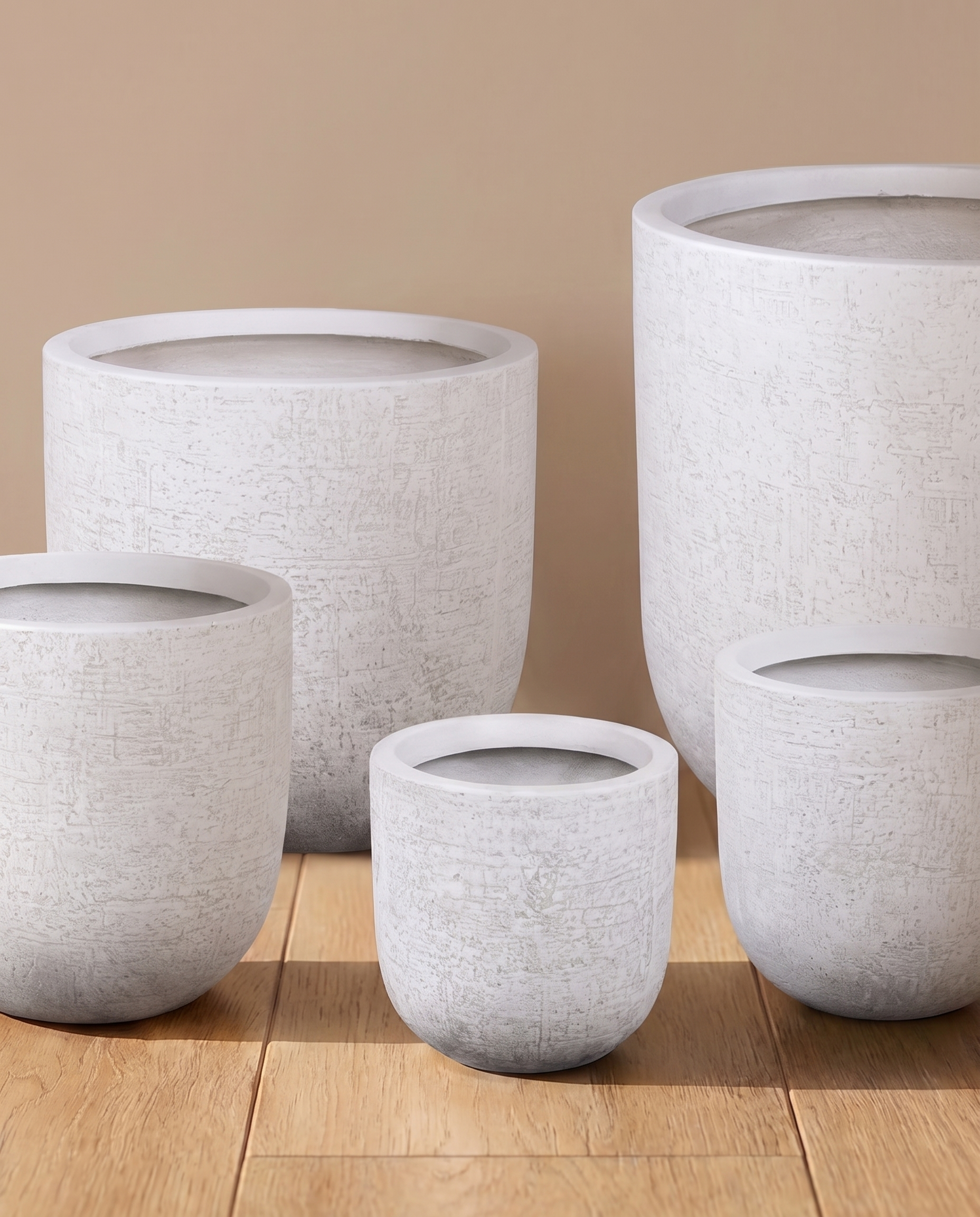 Egg Cup Ivory Fibreclay Pots