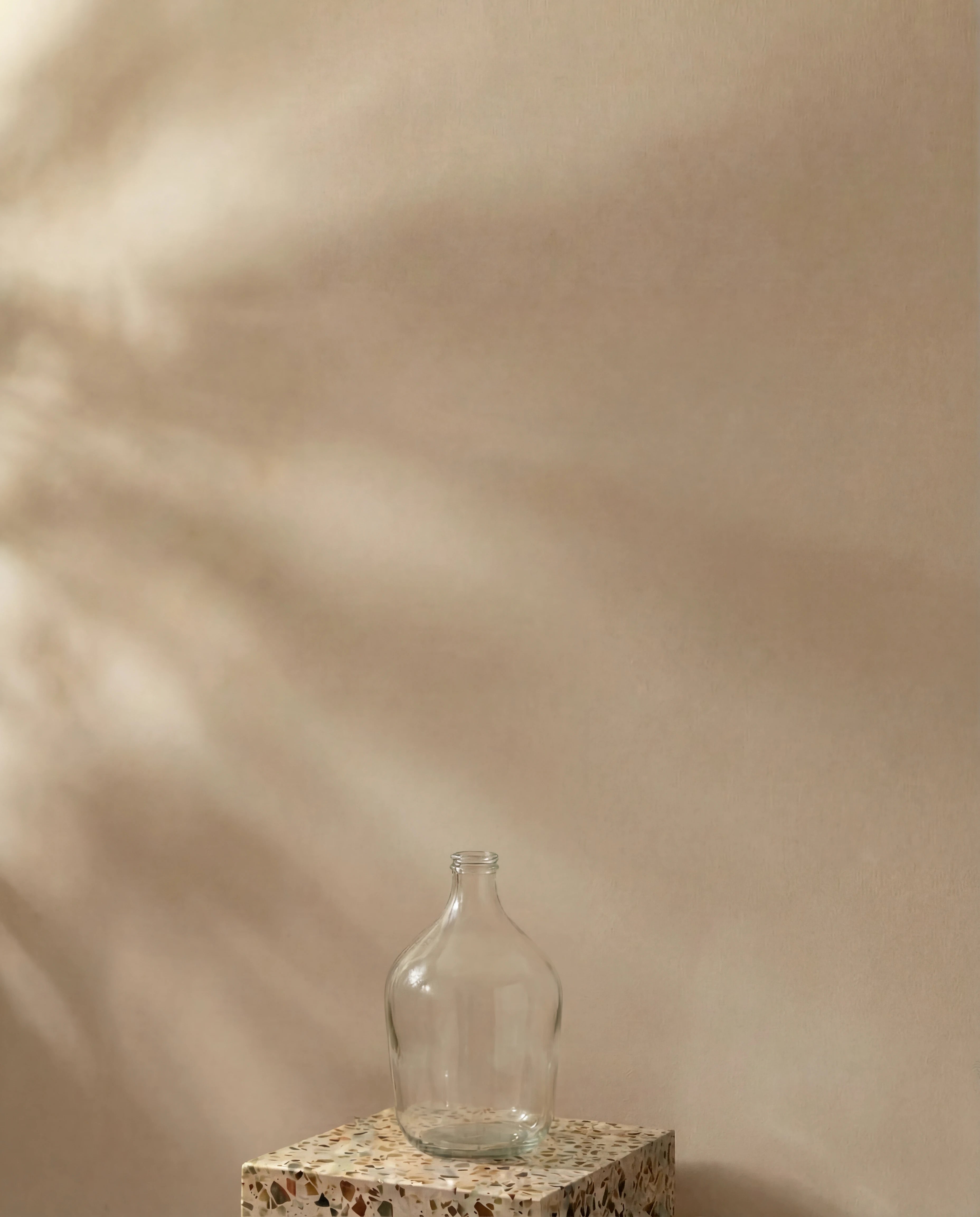 Elva Large Glass Floor Vase