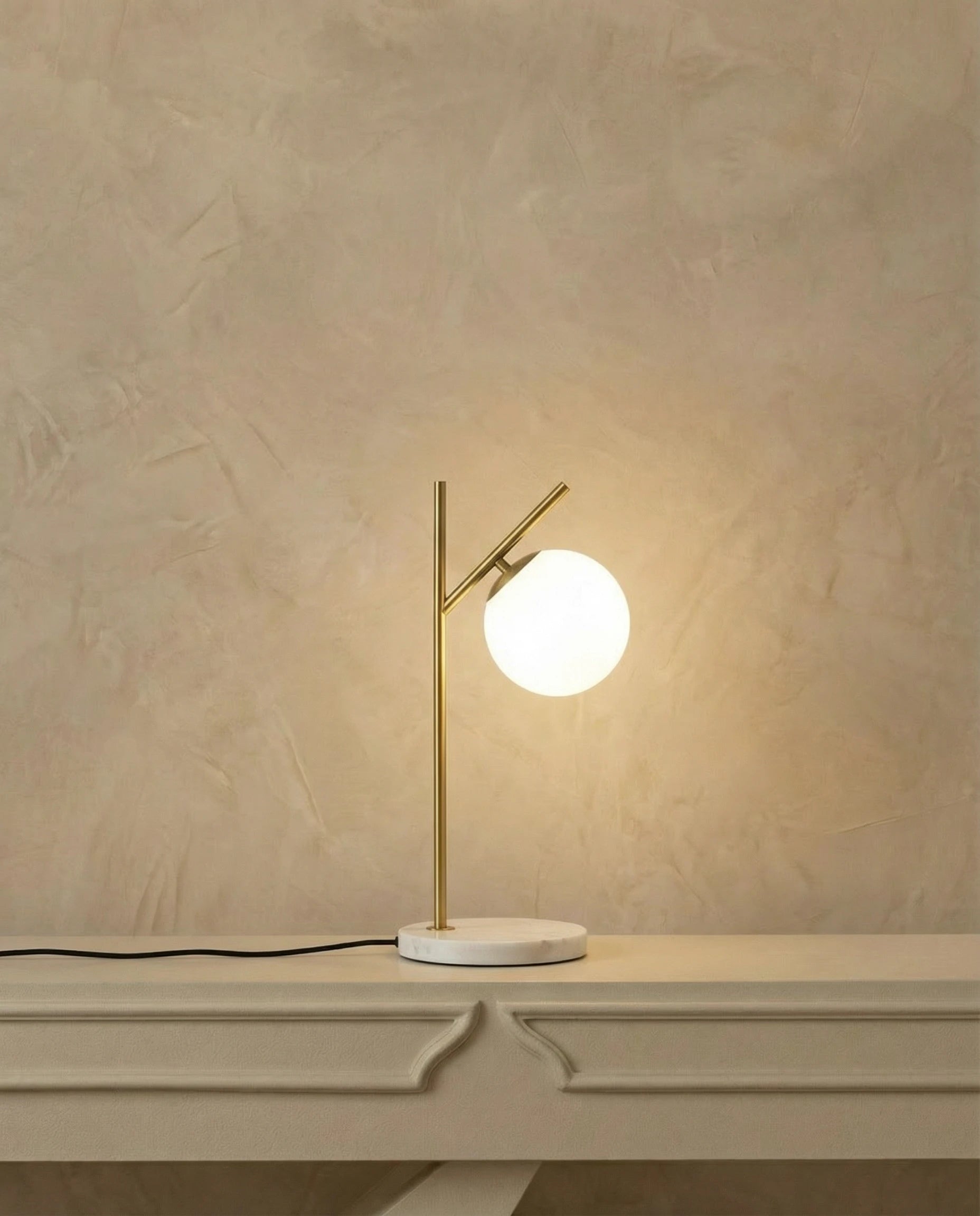 Florence Golden Globe Table Lamp