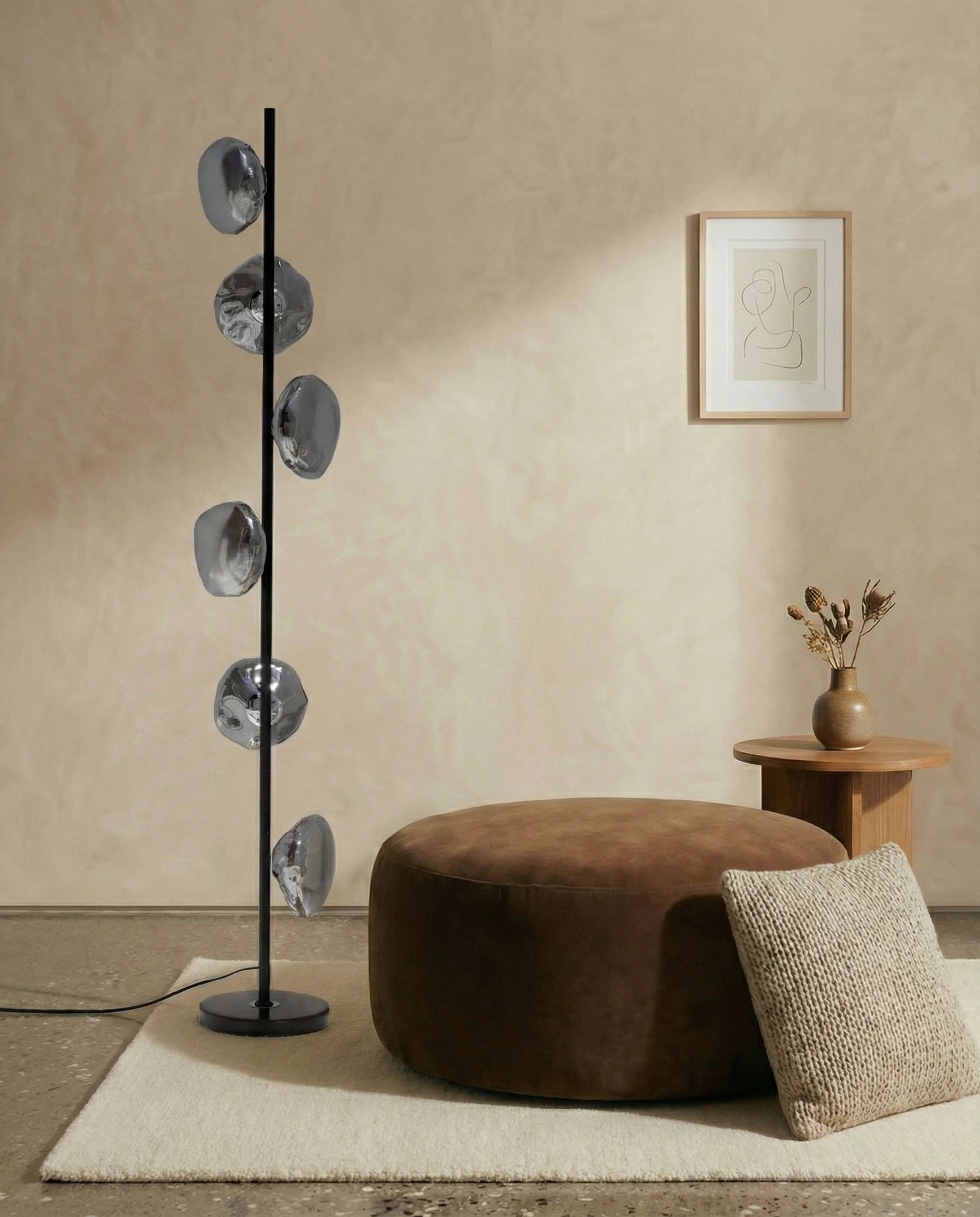 Iris Glass Floor Lamp