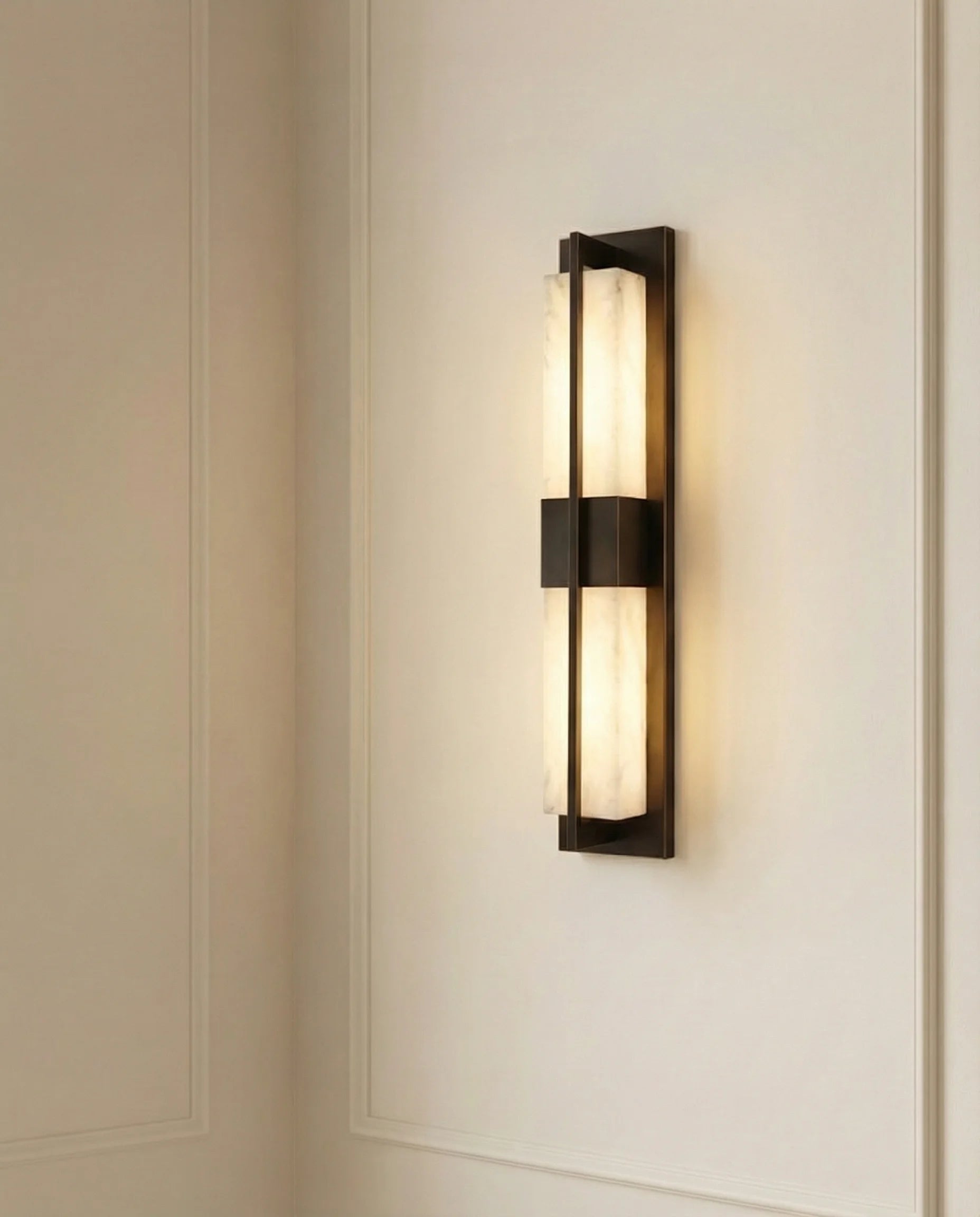 Jing Modern Chinese Black Wall Lamp