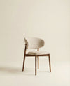 Katrin Scandinavian beige dining chair
